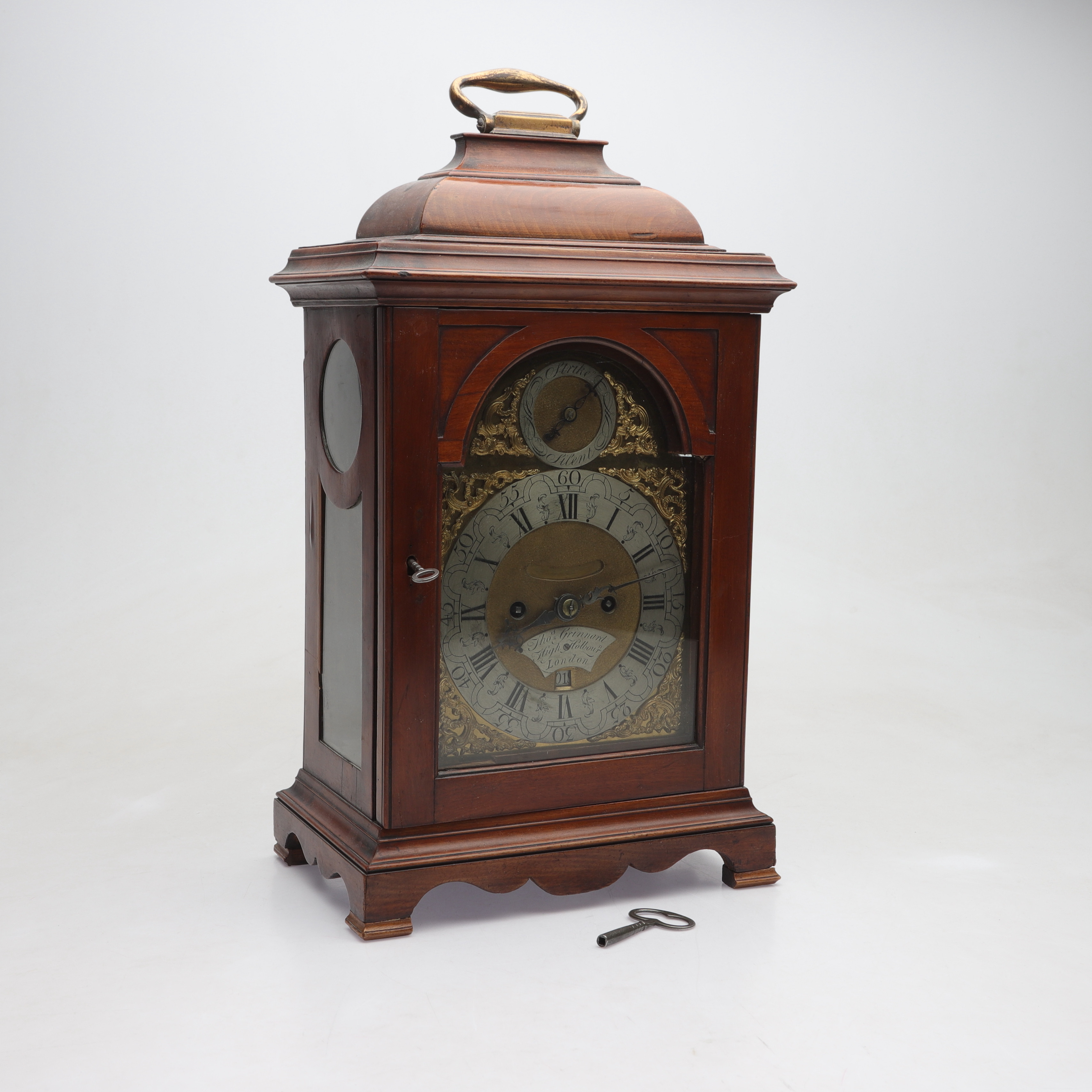 BIBLIOTEKSUR, mahogny, georgiansk, Thomas Grinnard, England, omkring 1780.