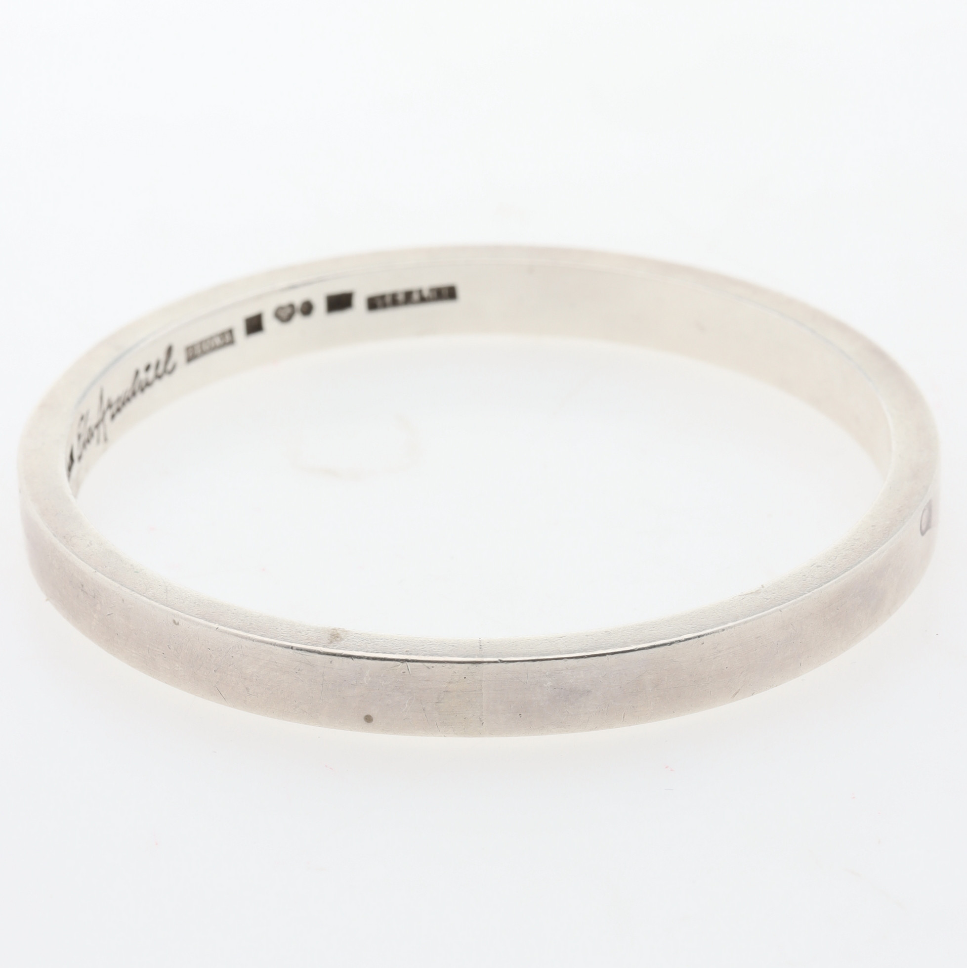 ELON ARENHILL. Armring, sterlingsilver, Elona.