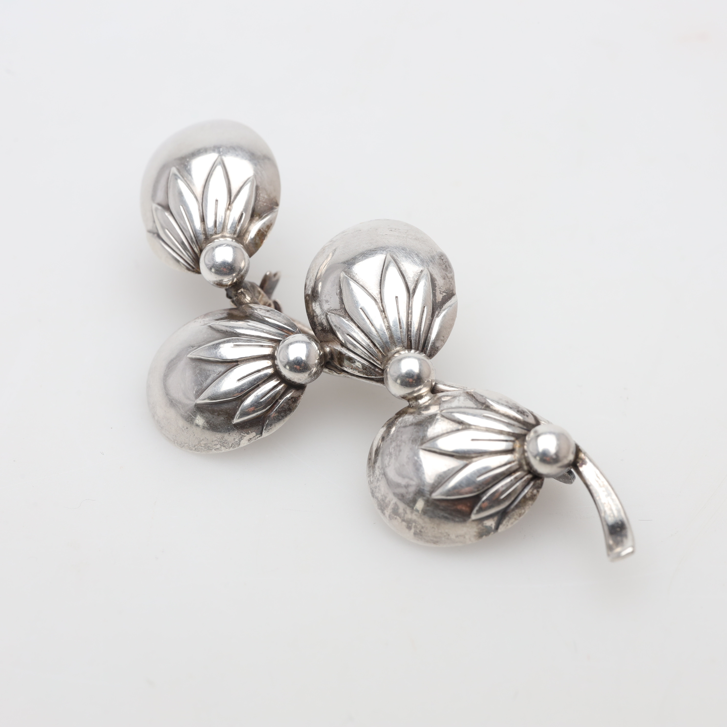 NIELS ERIK FROM. BROSCH, sterlingsilver, Denmark, bruttovikt ca 5,1 gram. N.E From.