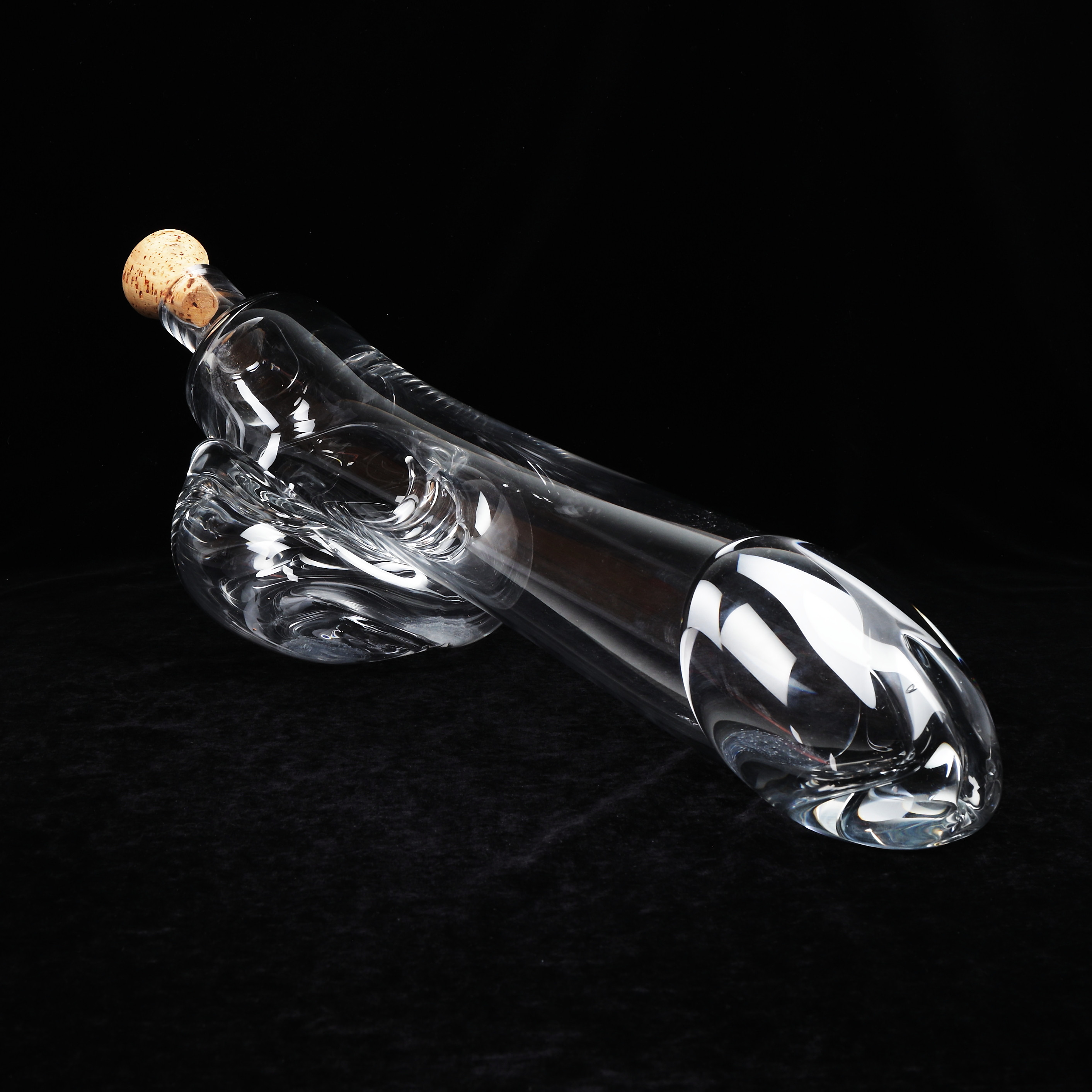 KARAFF, glas, 1900-talets andra hälft.