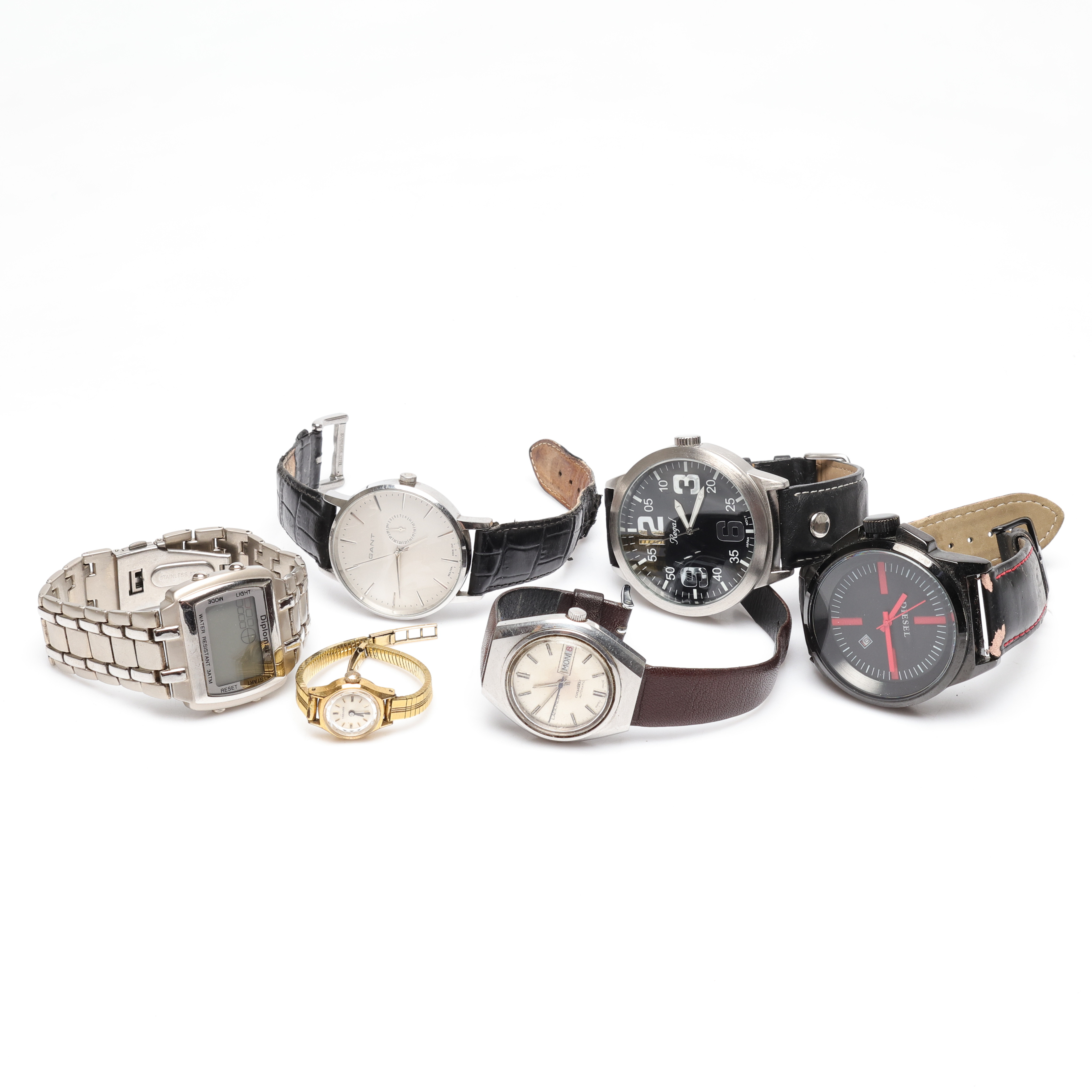 ARMBANDUR, 6 st, bl.a. Lagonda.