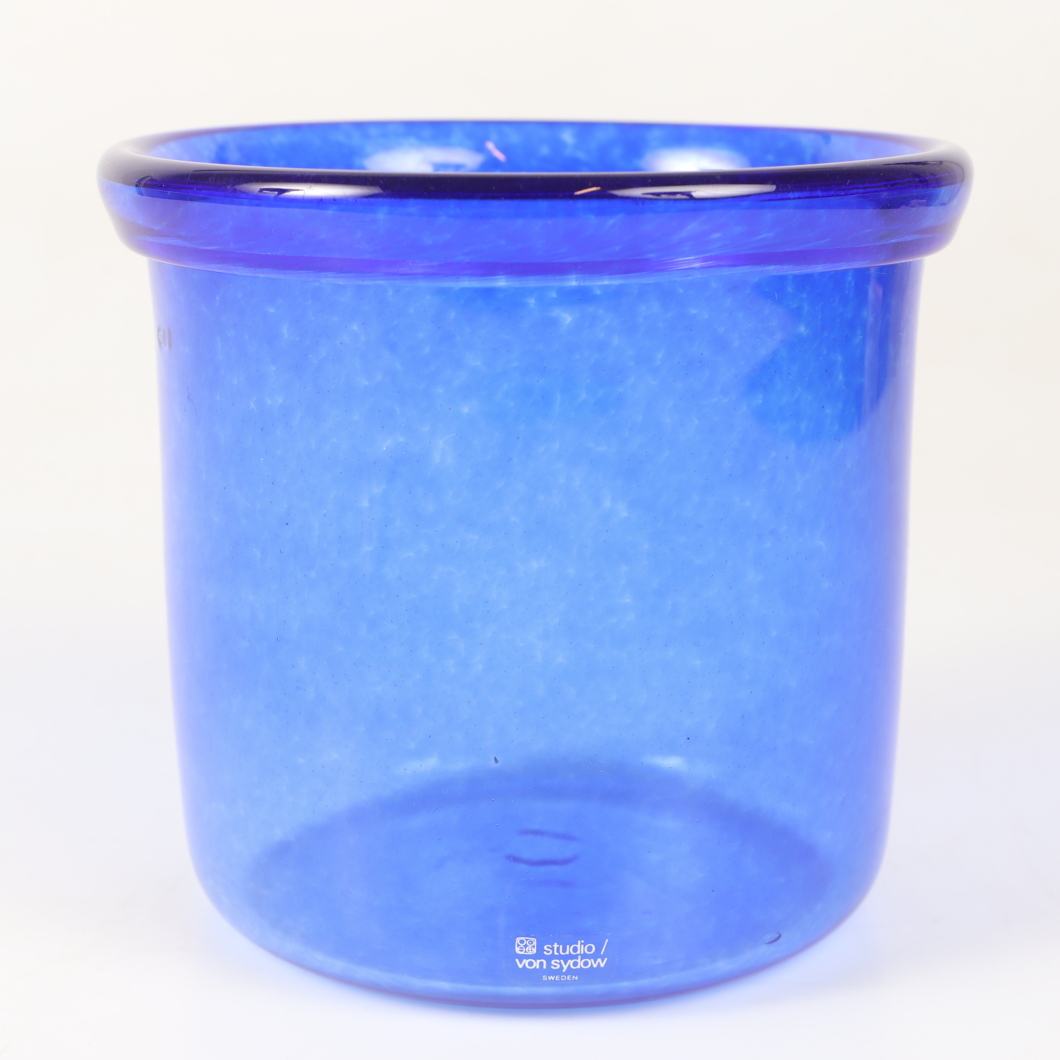 Kruka, glas, Studio von Sydow, signerad.