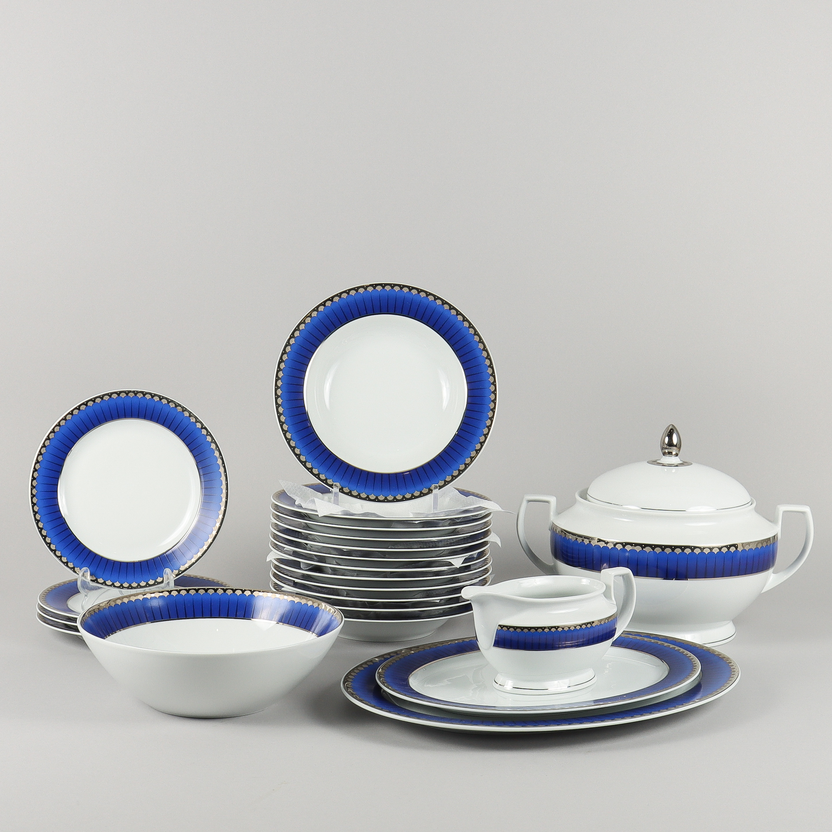 SERVIS porslin Christineholm, Sigvard Bernadotte, Marianne.
