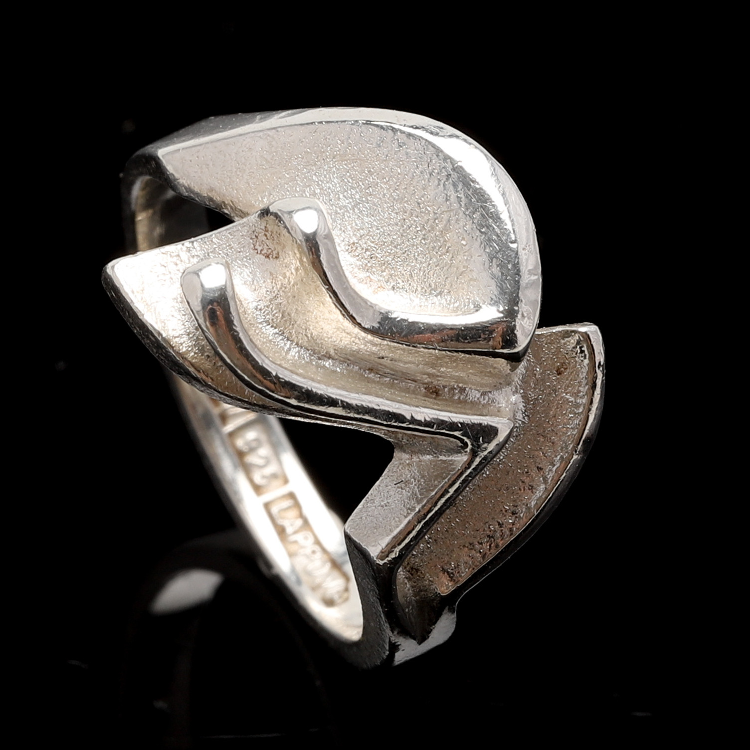 ZOLTAN POPOVITS. Ring, "Memphis", Silver 925, Lapponia.