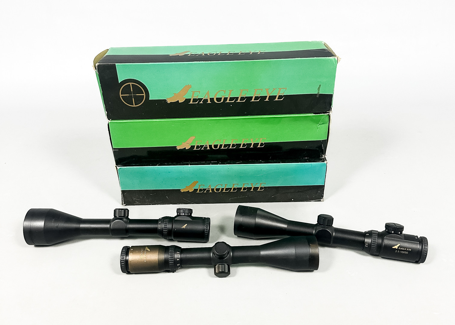 KIKARSIKTEN, 6 st, Eagle Eye, 2,5-10 x 56 mm.