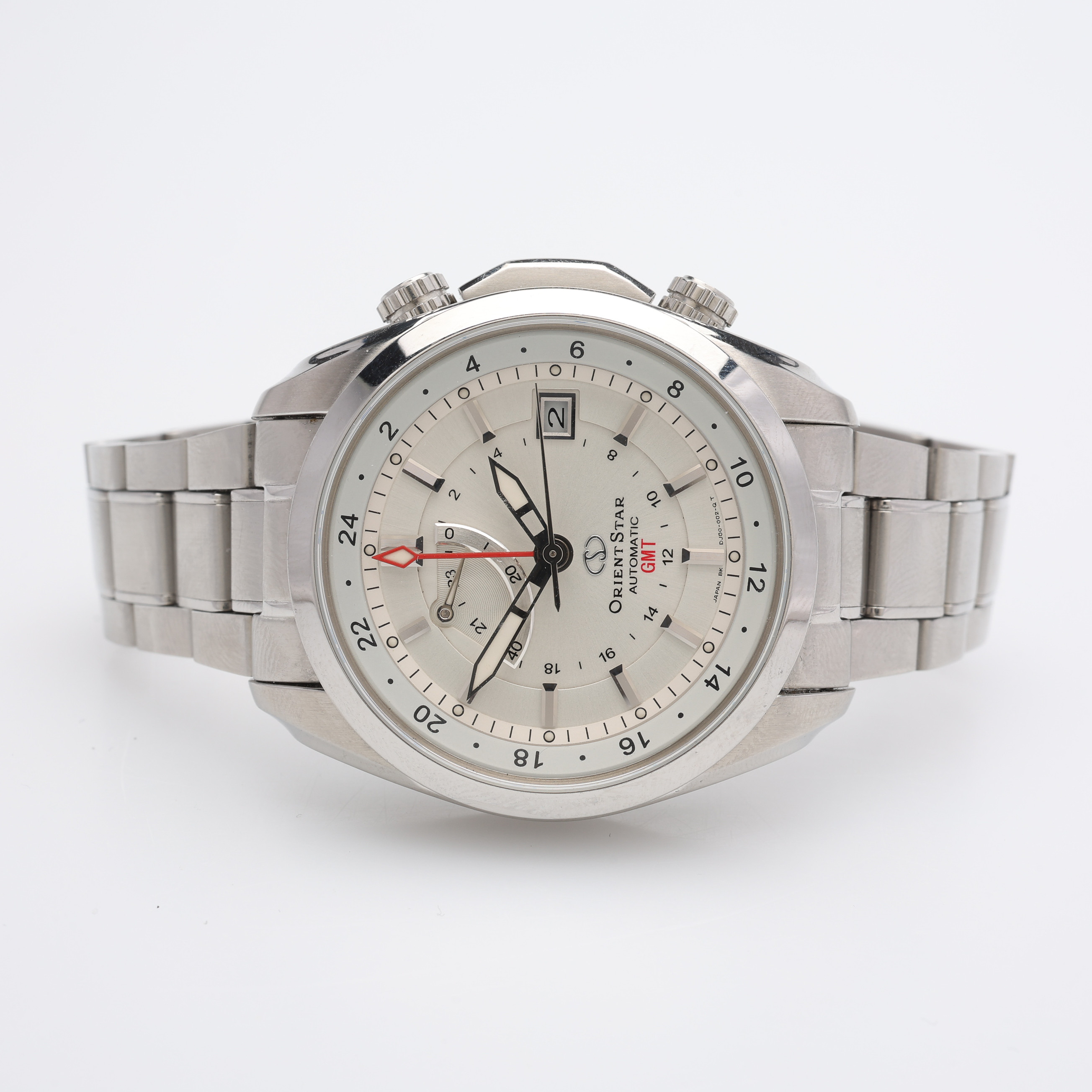 ARMBANDSUR, STÅL, ORIENT STAR SEEKER, AUTOMATISKT UPPDRAG.