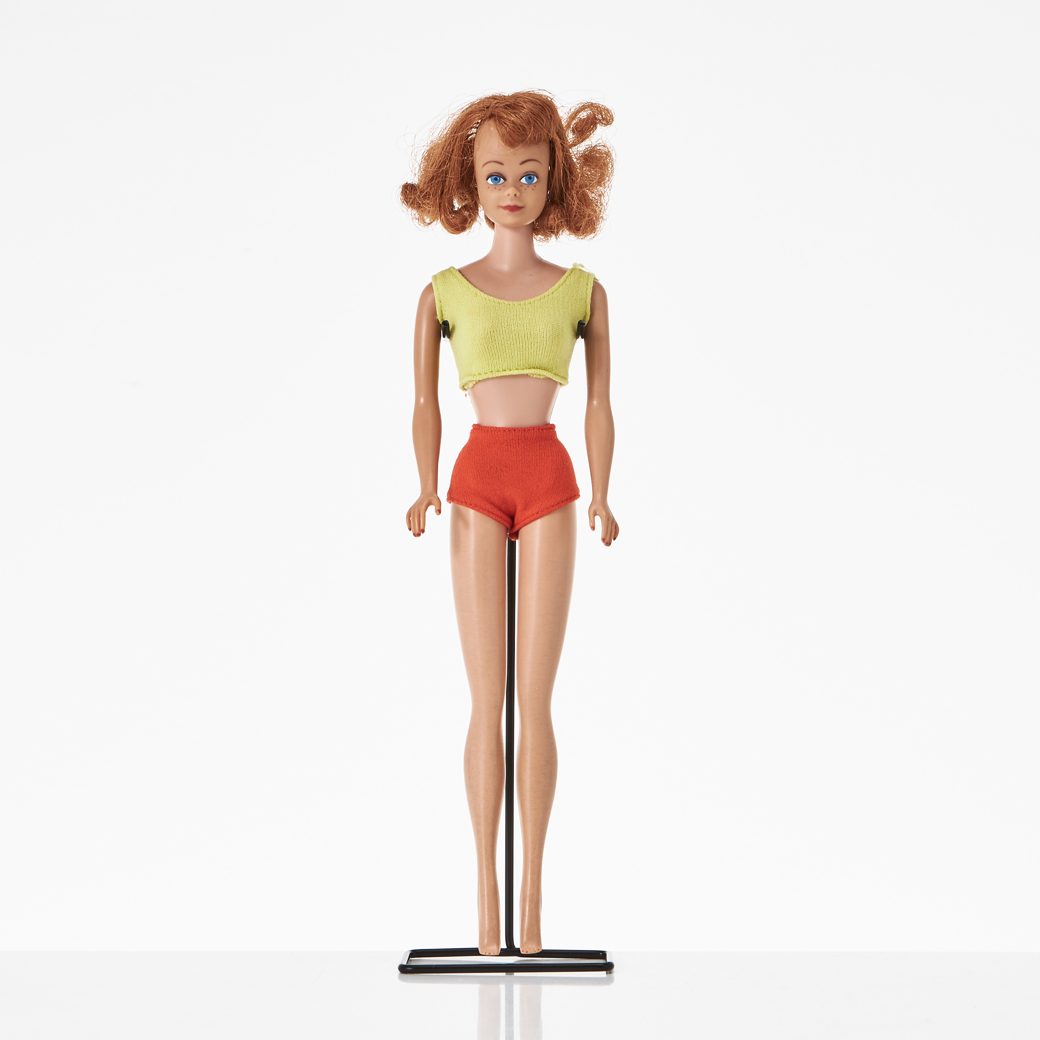 MIDGE, #860 SL Red Head, Outfits and accessories for Barbie, carrying case, 1960s, Mattel.