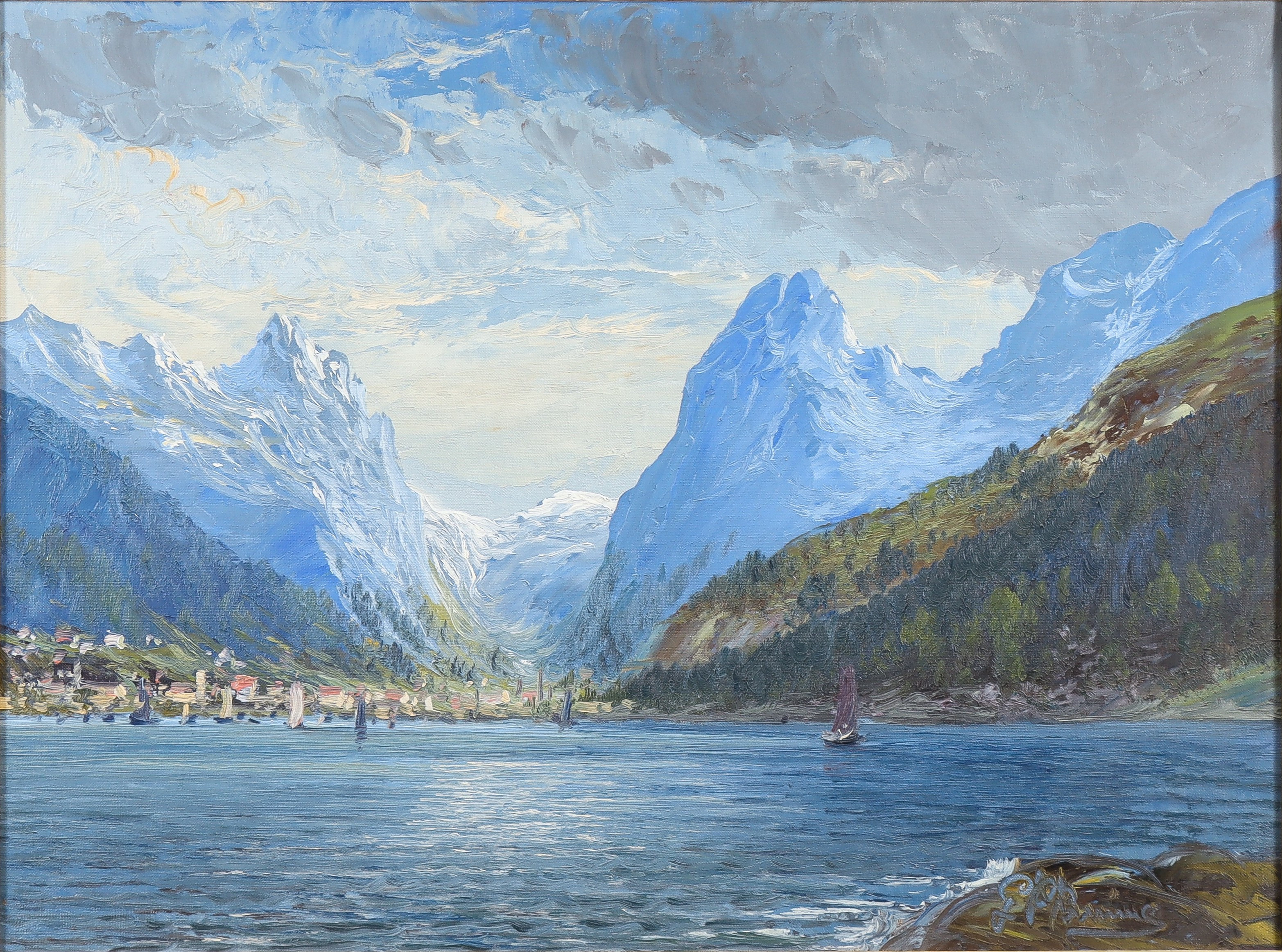 GUSTAV P. RIMMER. "TULLA I KAULTVEG".