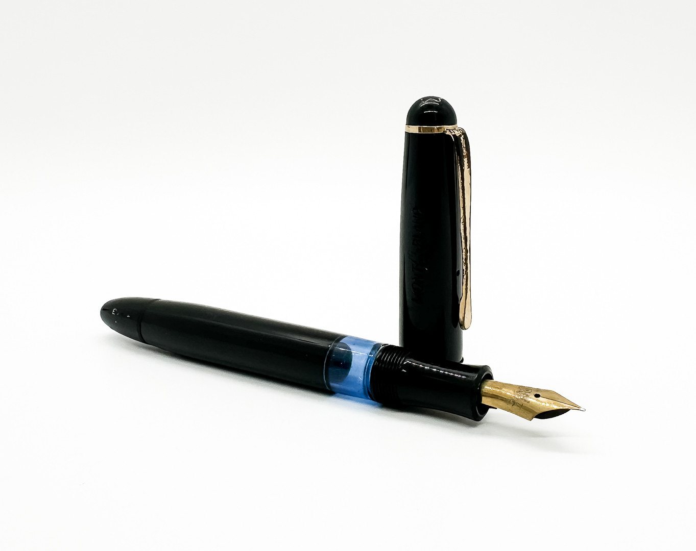RESERVOARPENNA MONT BLANC. 3-44G. Spets i 14k.