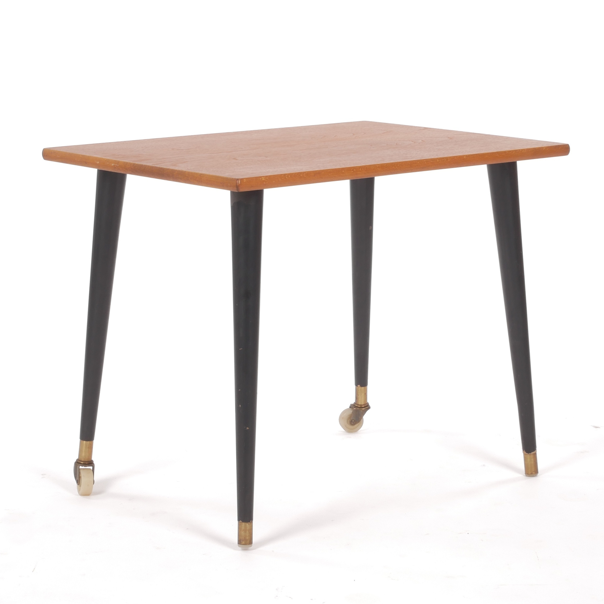 SIDOBORD, med två hjultrissor, 1950-tal.