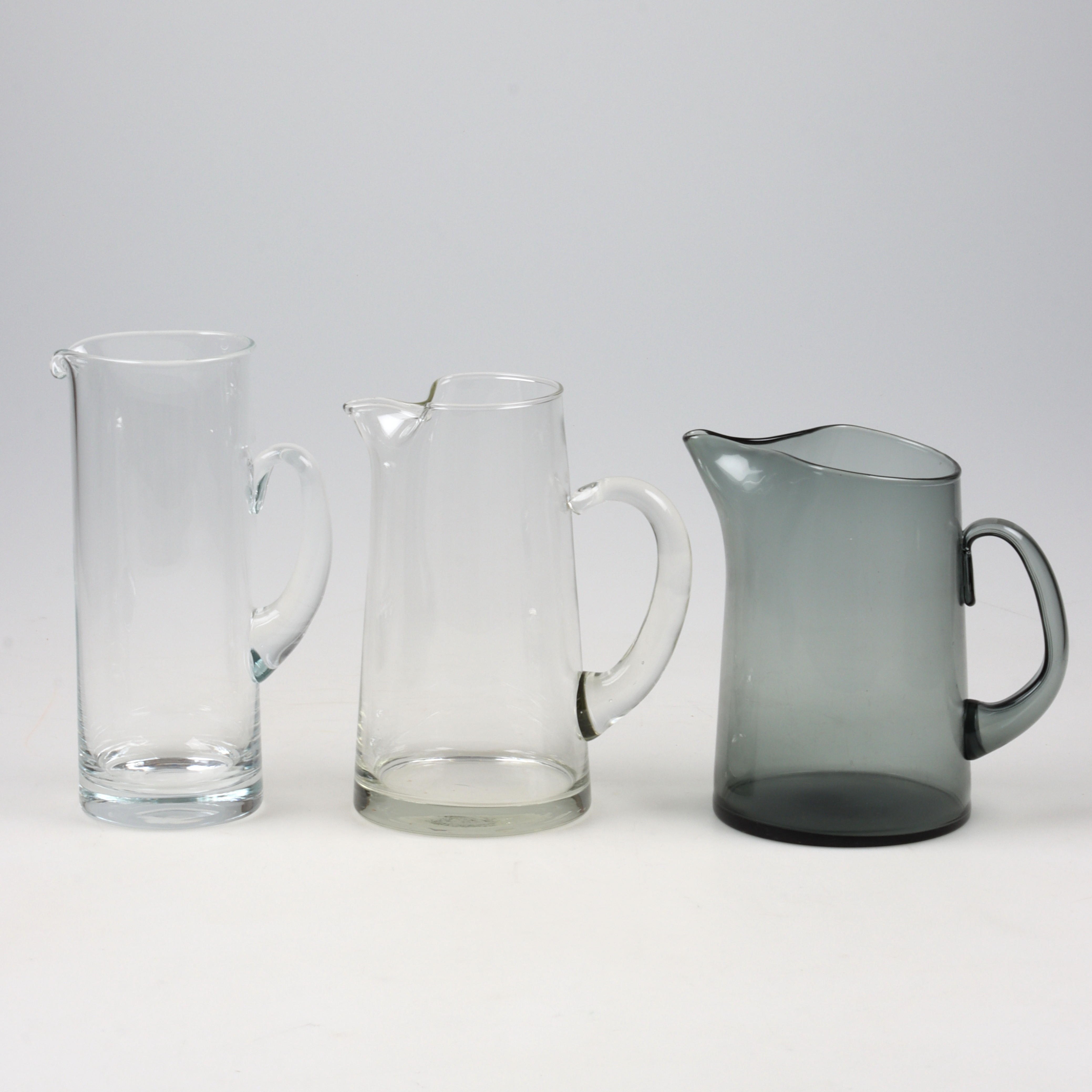 KANNOR, 3 st, glas, 1900-tal.