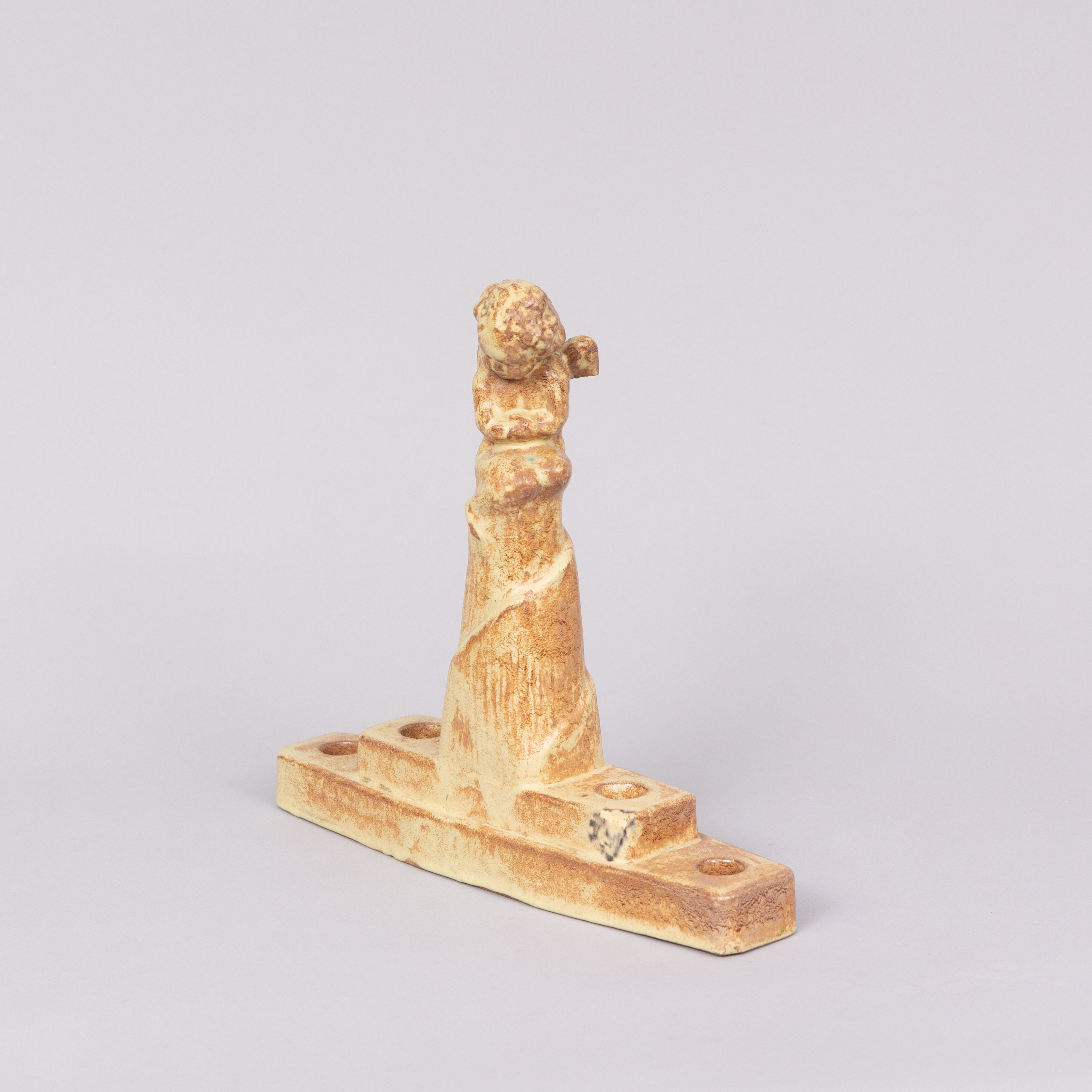 S:T ERIKS LERVARUFABRIKER. Adventsjusstake,märkt 237, Upsala, 1920/30-TAL.