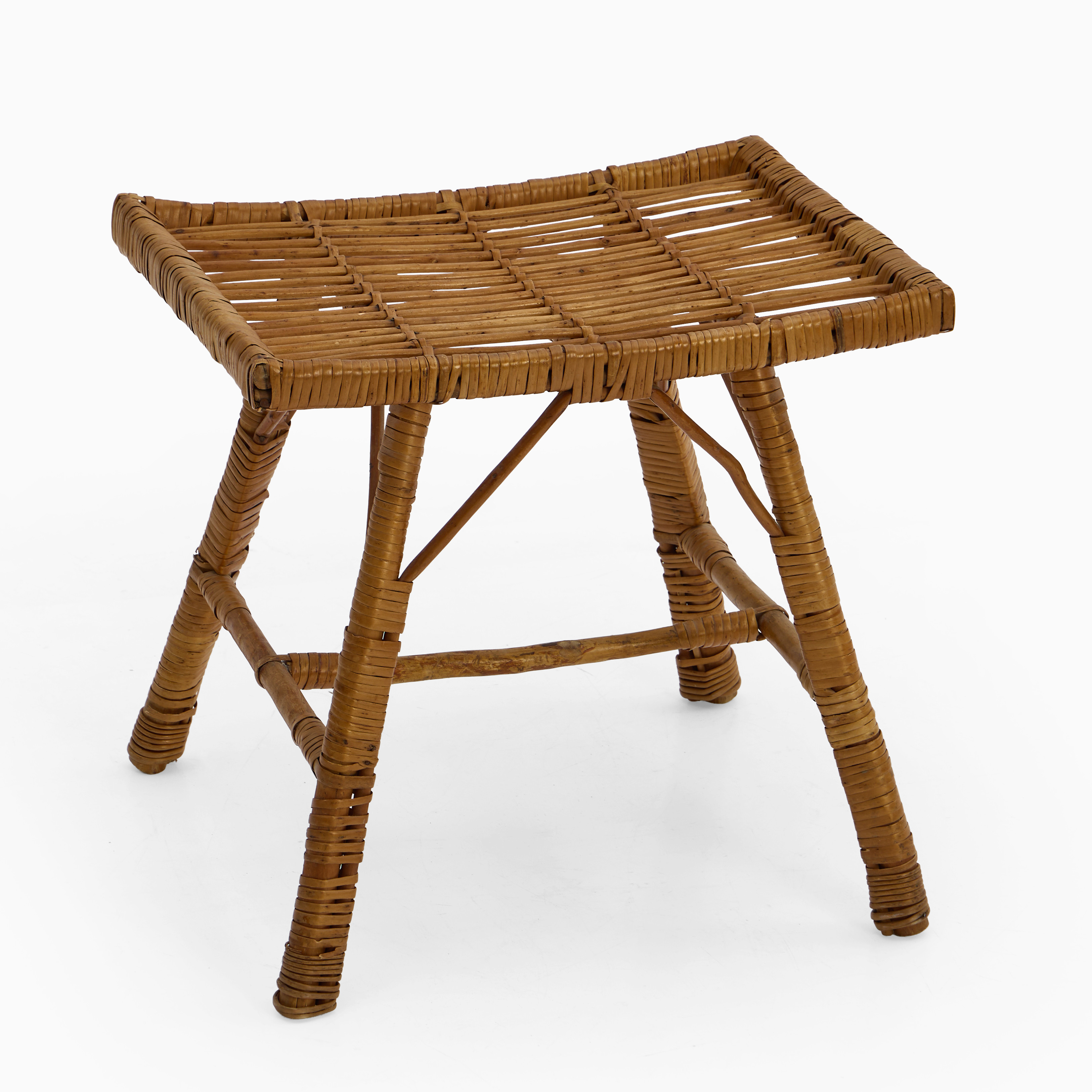 TABURETT, rotting, 1940-tal.