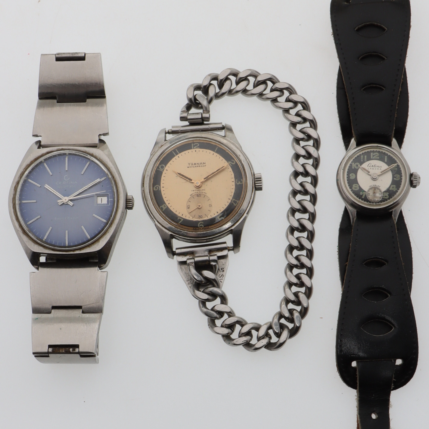 ARMBANDSUR, 3 st, automatic & manuella.