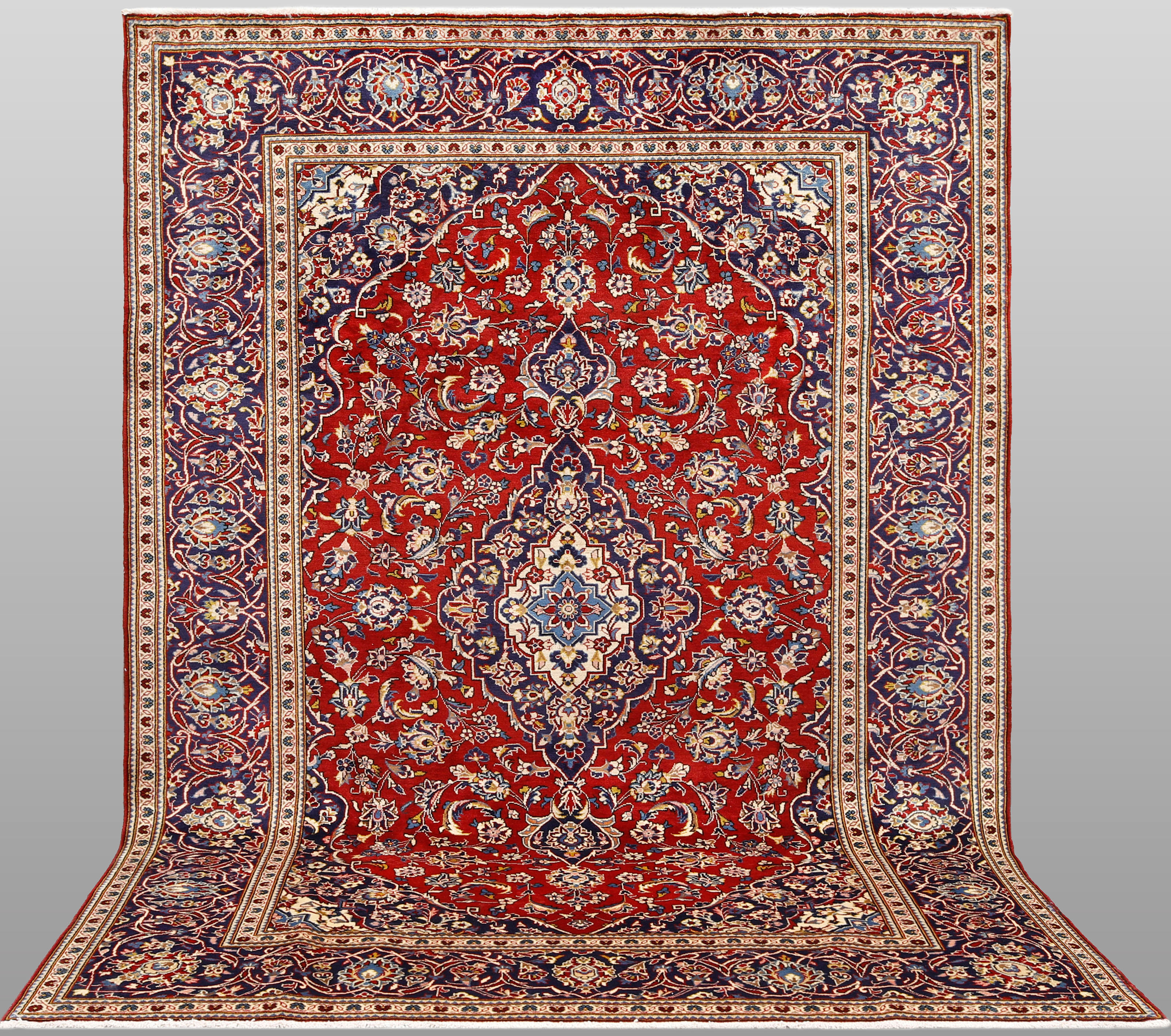 ORIENTMATTA, Keshan, handknuten, ca 290 x 194 cm.
