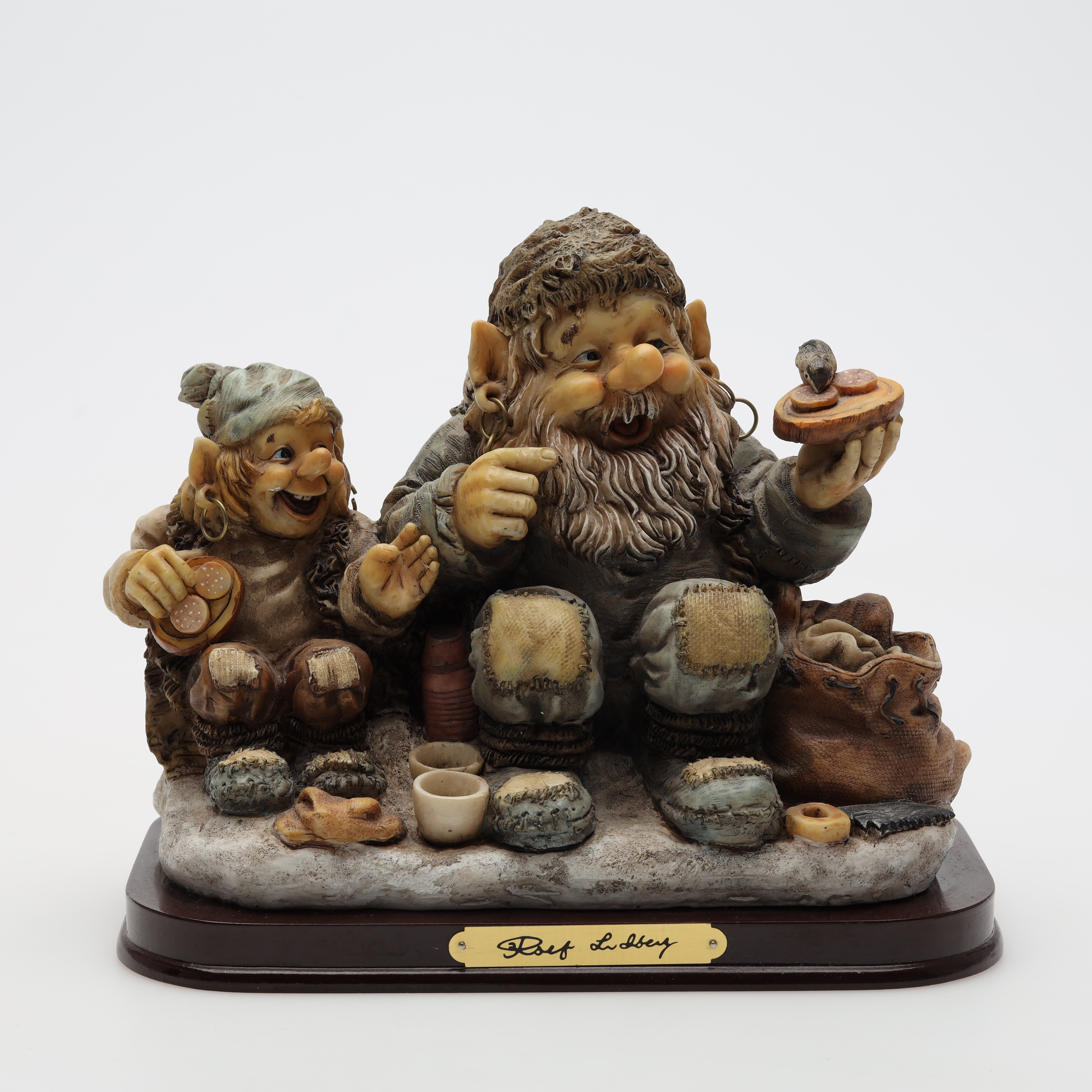 ROLF LIDBERG. FIGURIN, konstmassa, "troll".