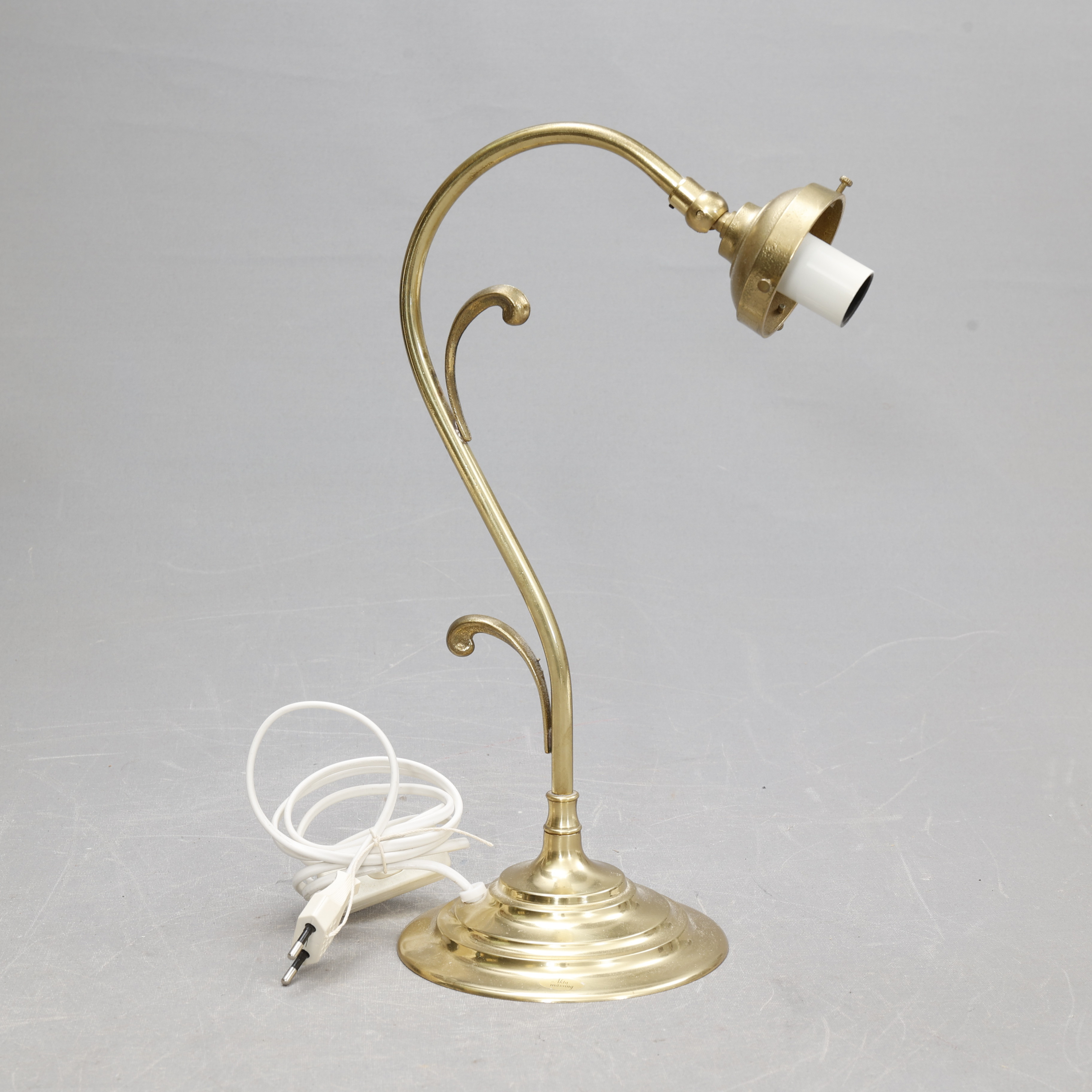 BORDSLAMPA, mässing, Atelje lyktan.