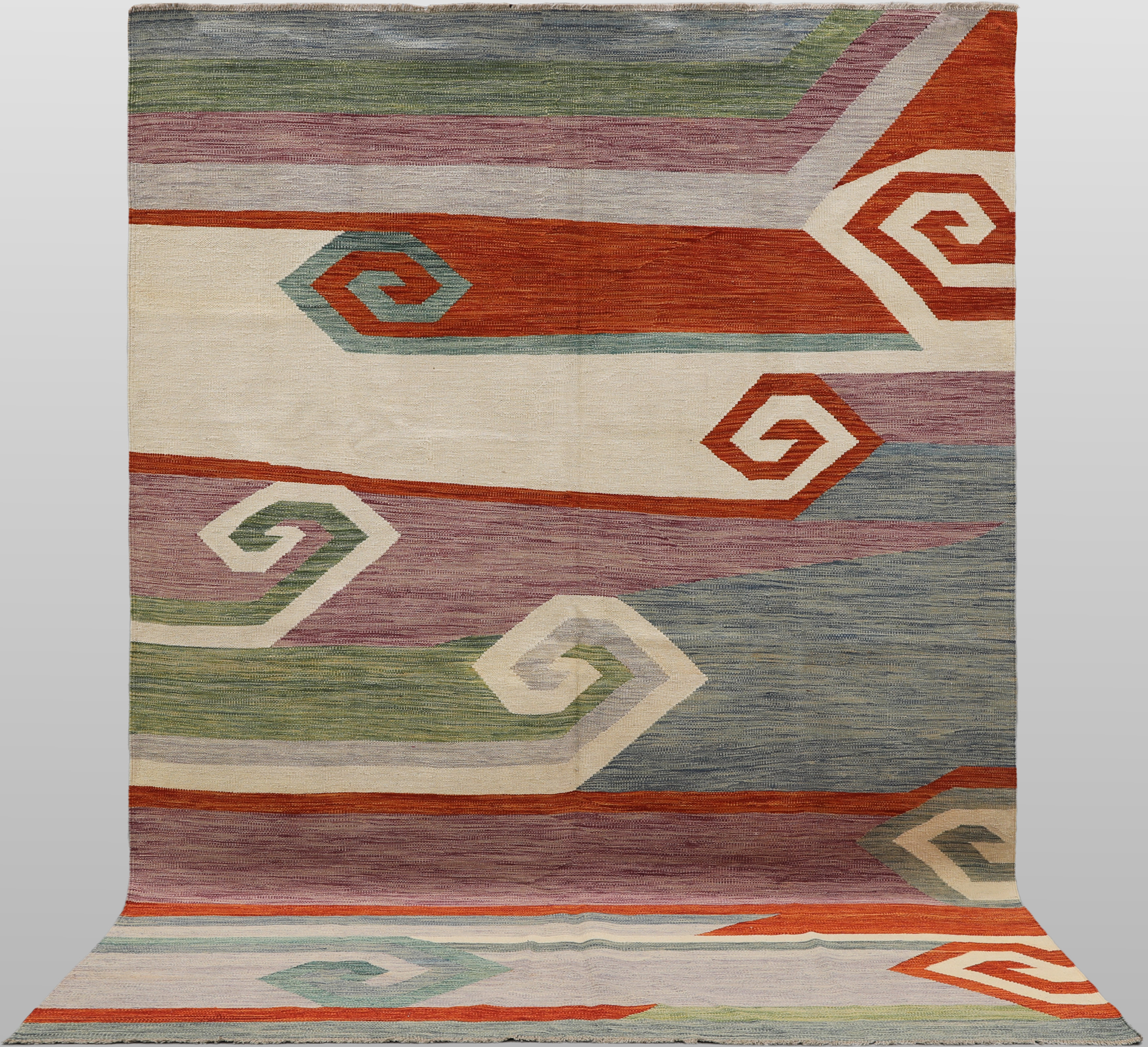 ORIENTMATTA, kelim, handvävd, modern design, ca 290 x 200 cm.