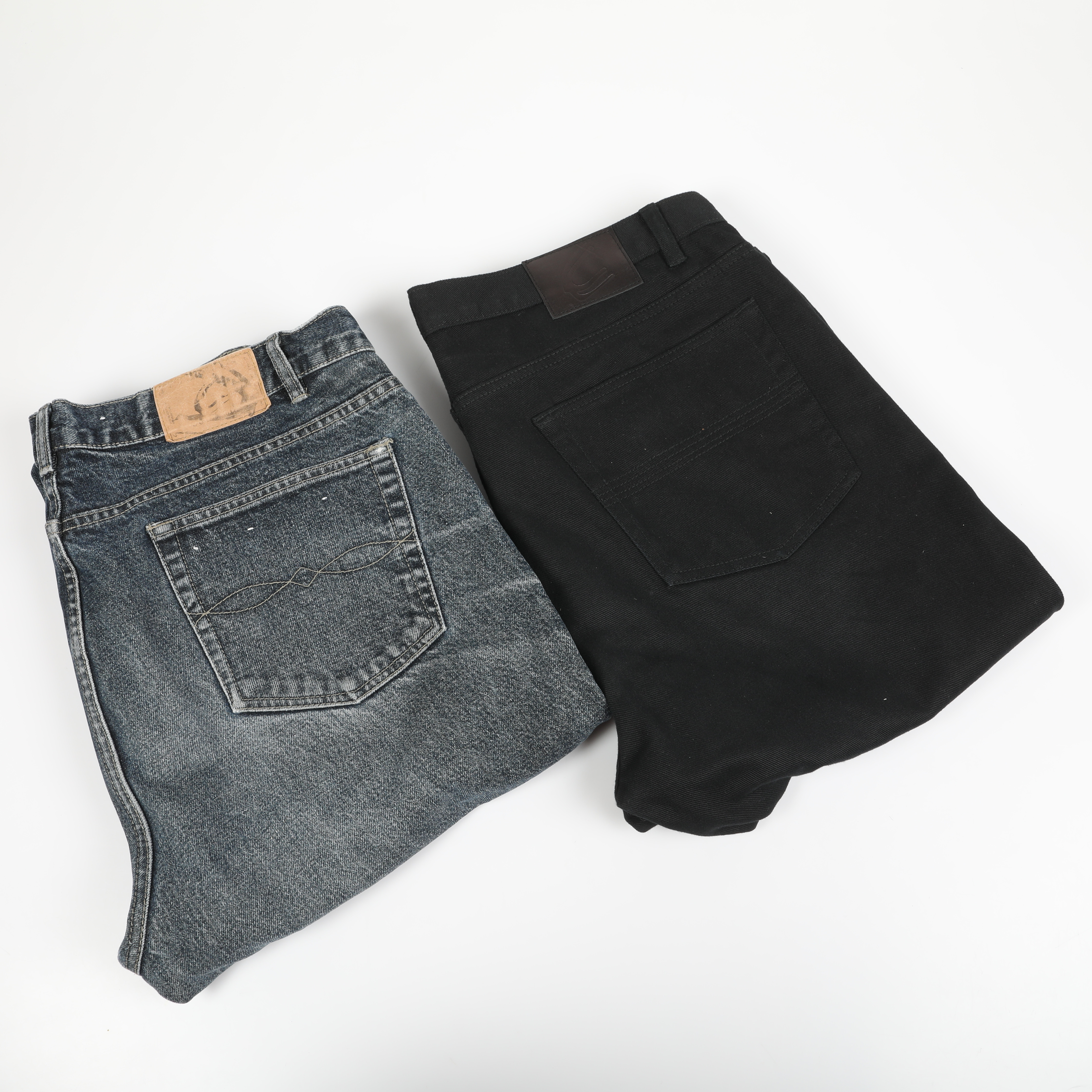 JEANS, 2 par, denim, 2000-tal.