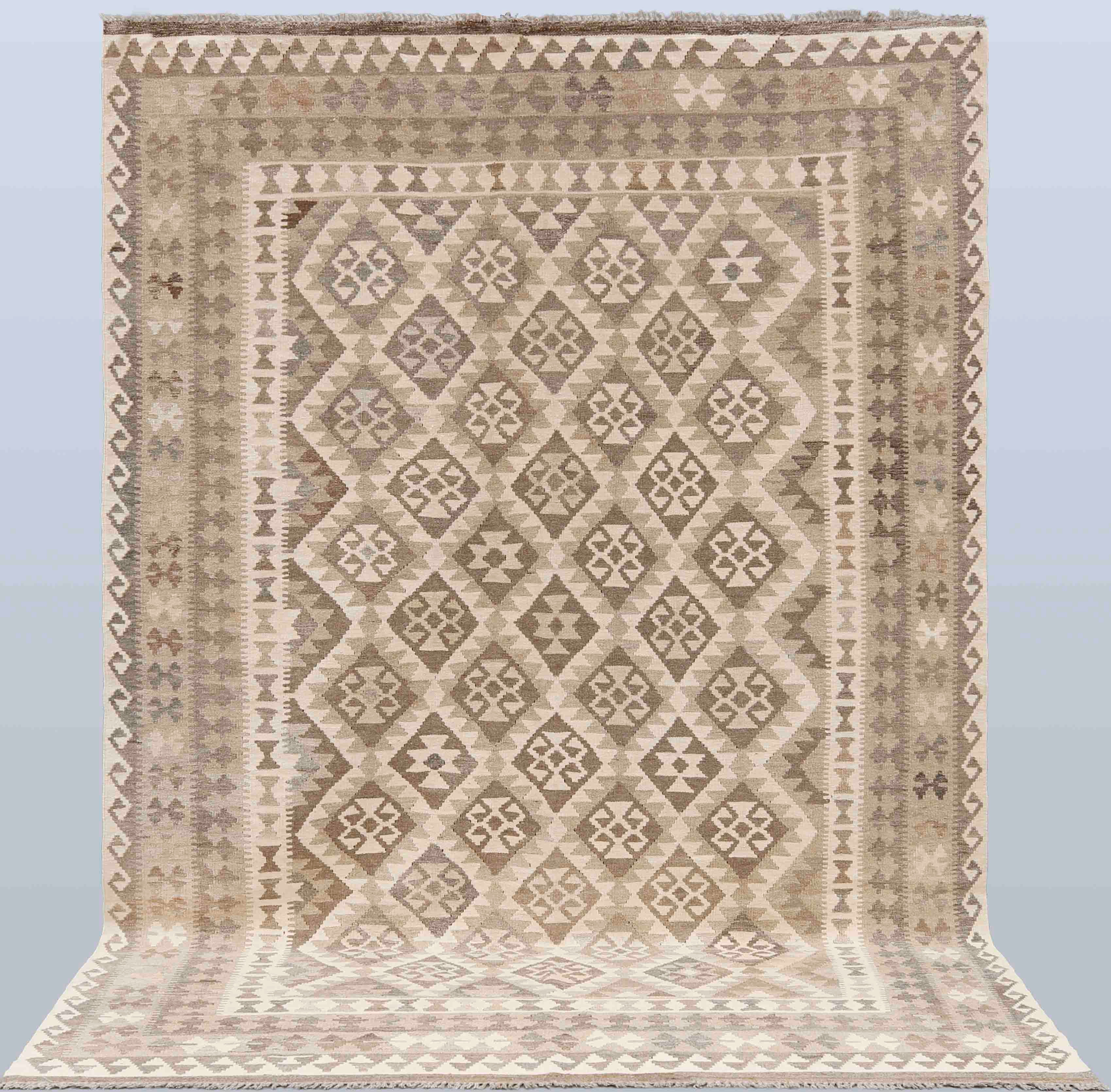 ORIENTMATTA, kelim, handvävd, naturfärgad, ca 294x204 cm.