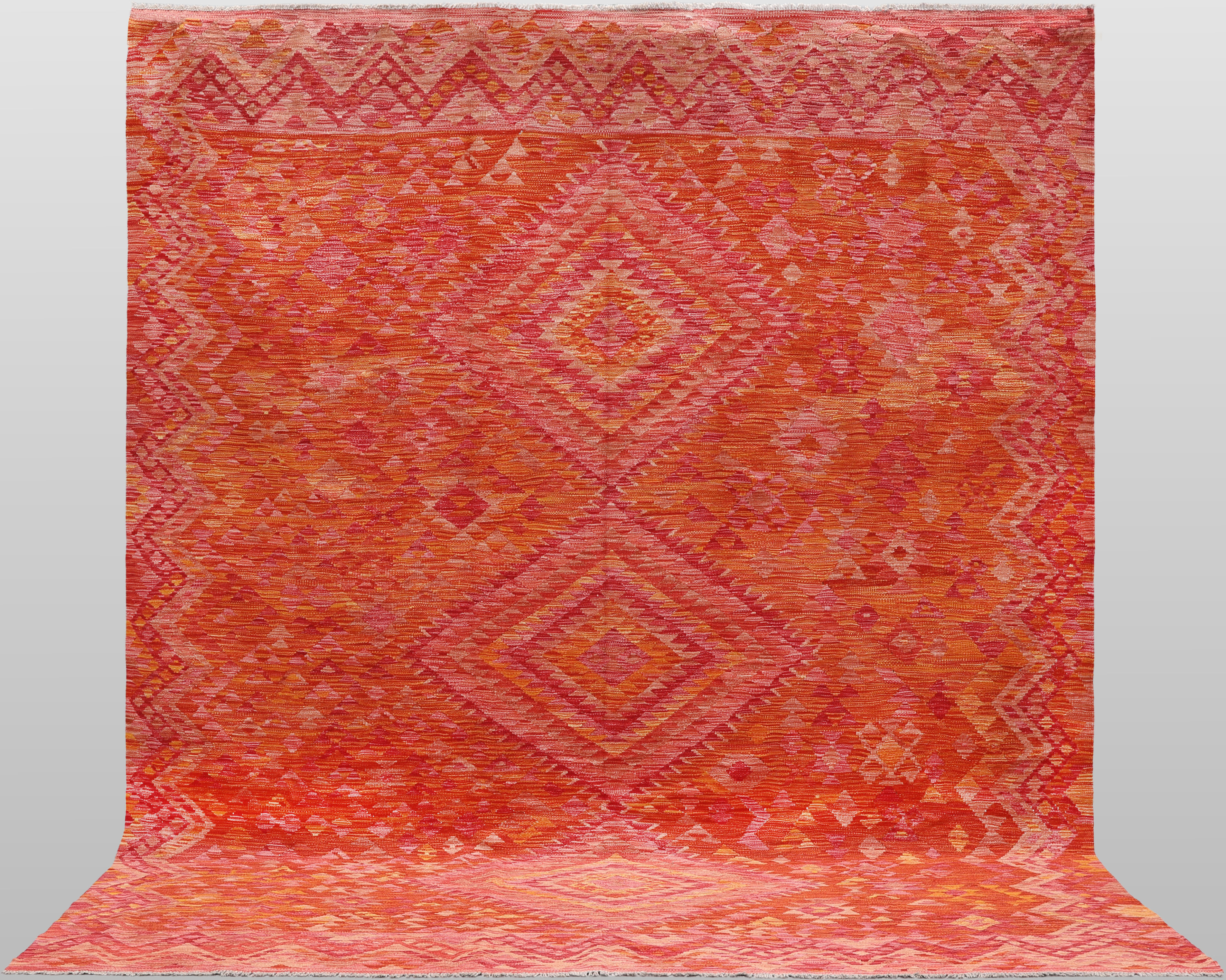 ORIENTMATTA kelim, handvävd, klassisk design, ca 295x249 cm.