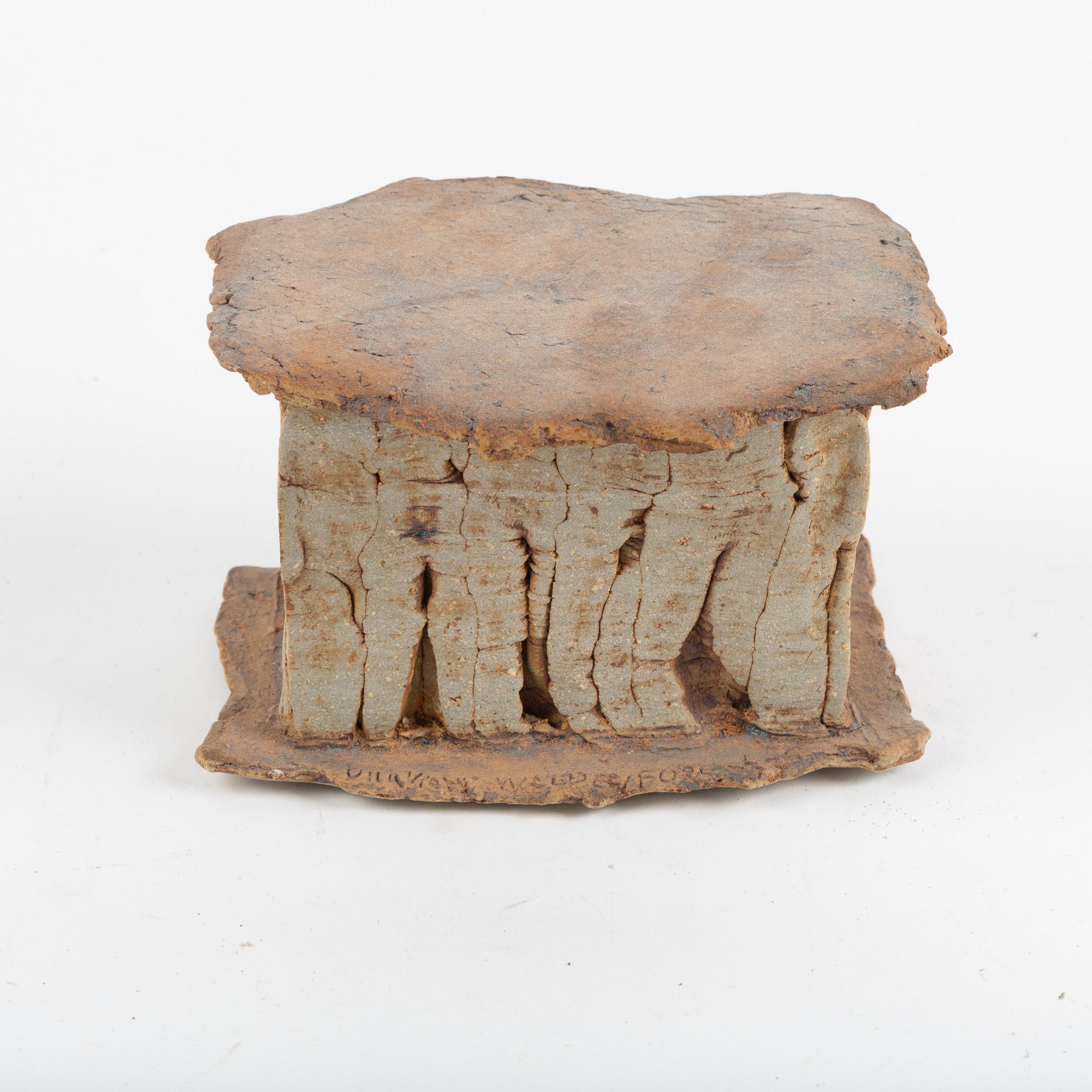 ULLA VIOTTI (1933-2025). Skulptur, stengods, egen ateljé, Hammenhög, Österlen.