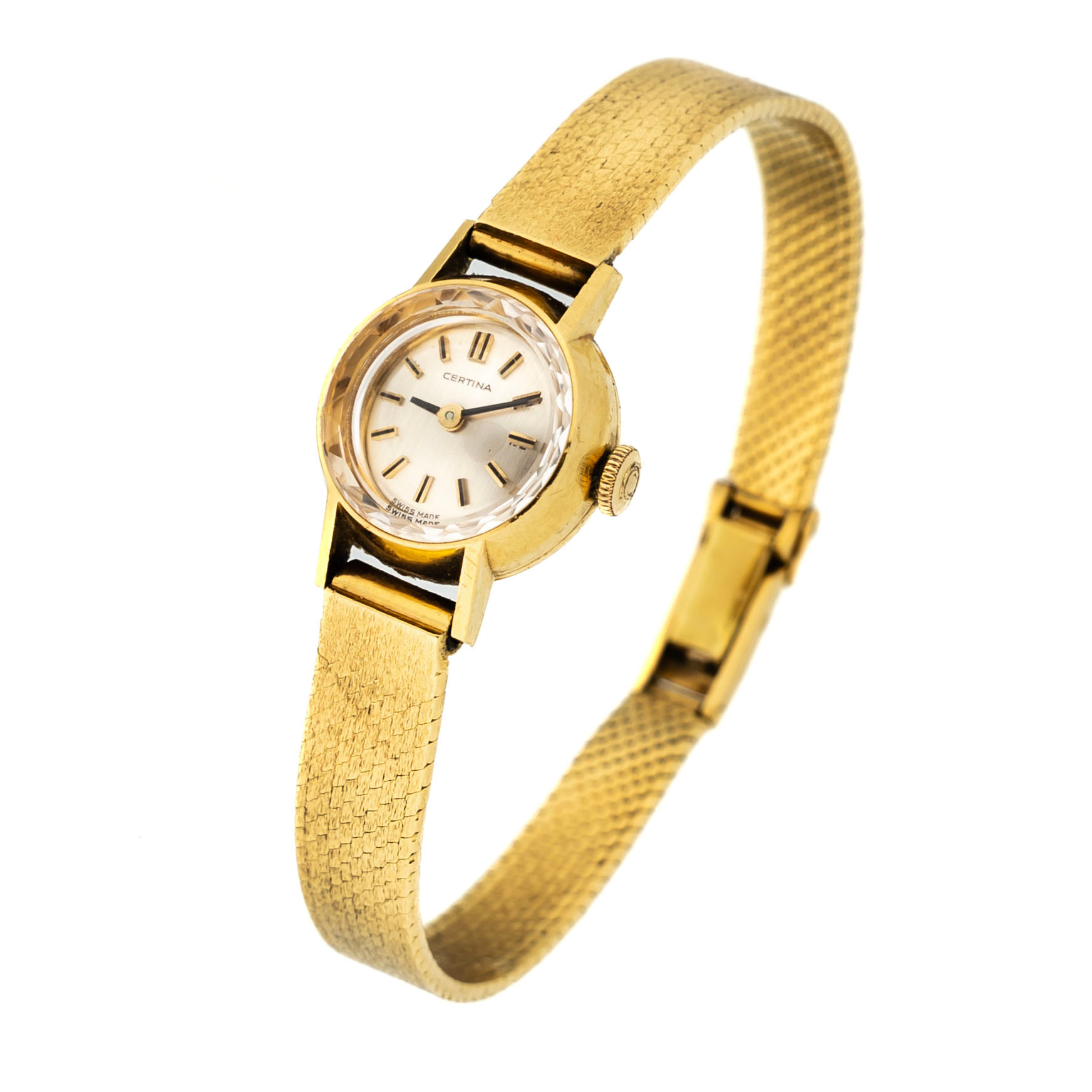 CERTINA, Armbandsur/ Damur, 18K Guld, 1900-tal.