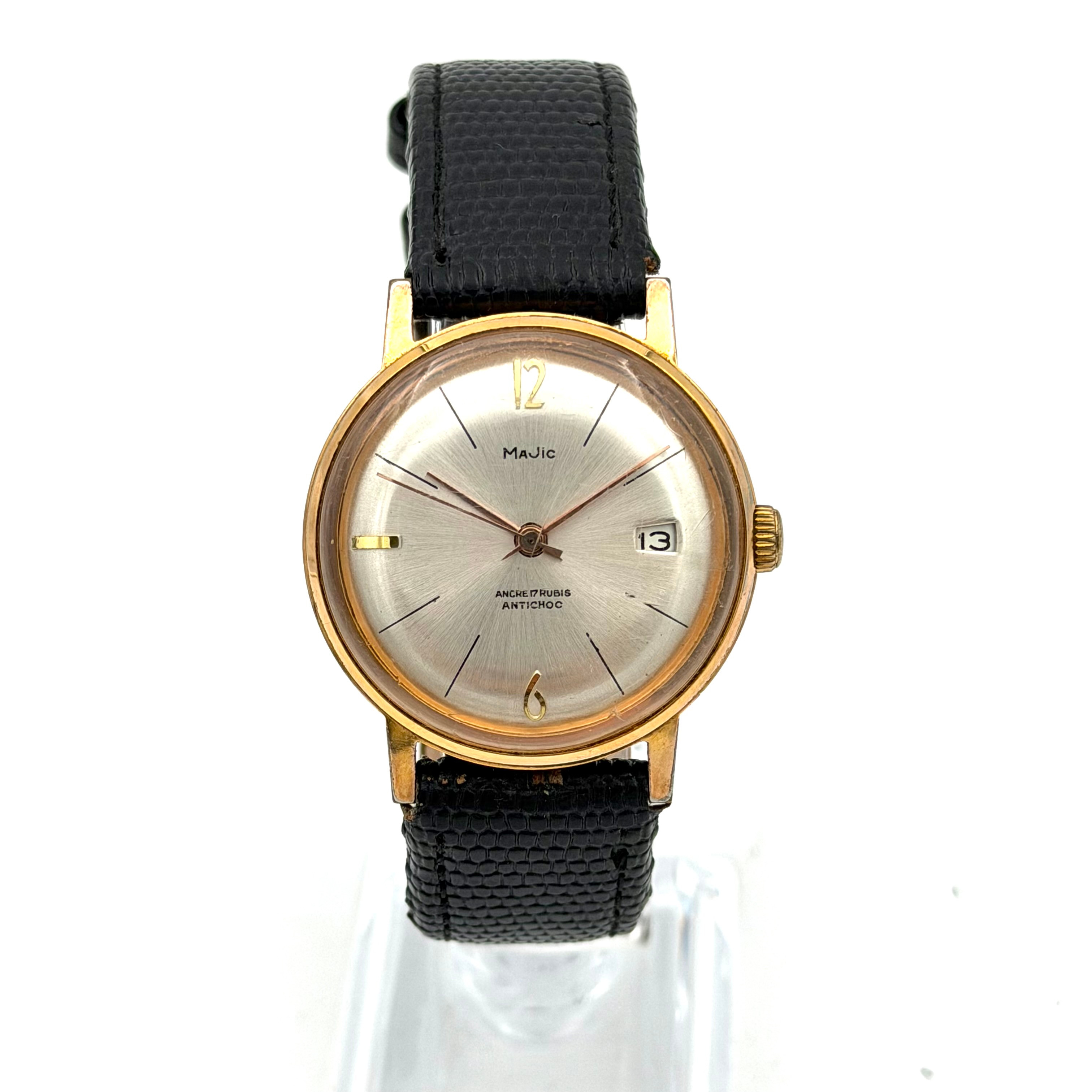 MAJIC, armbandsur, 1960-tal, manuell, gulddouble´.