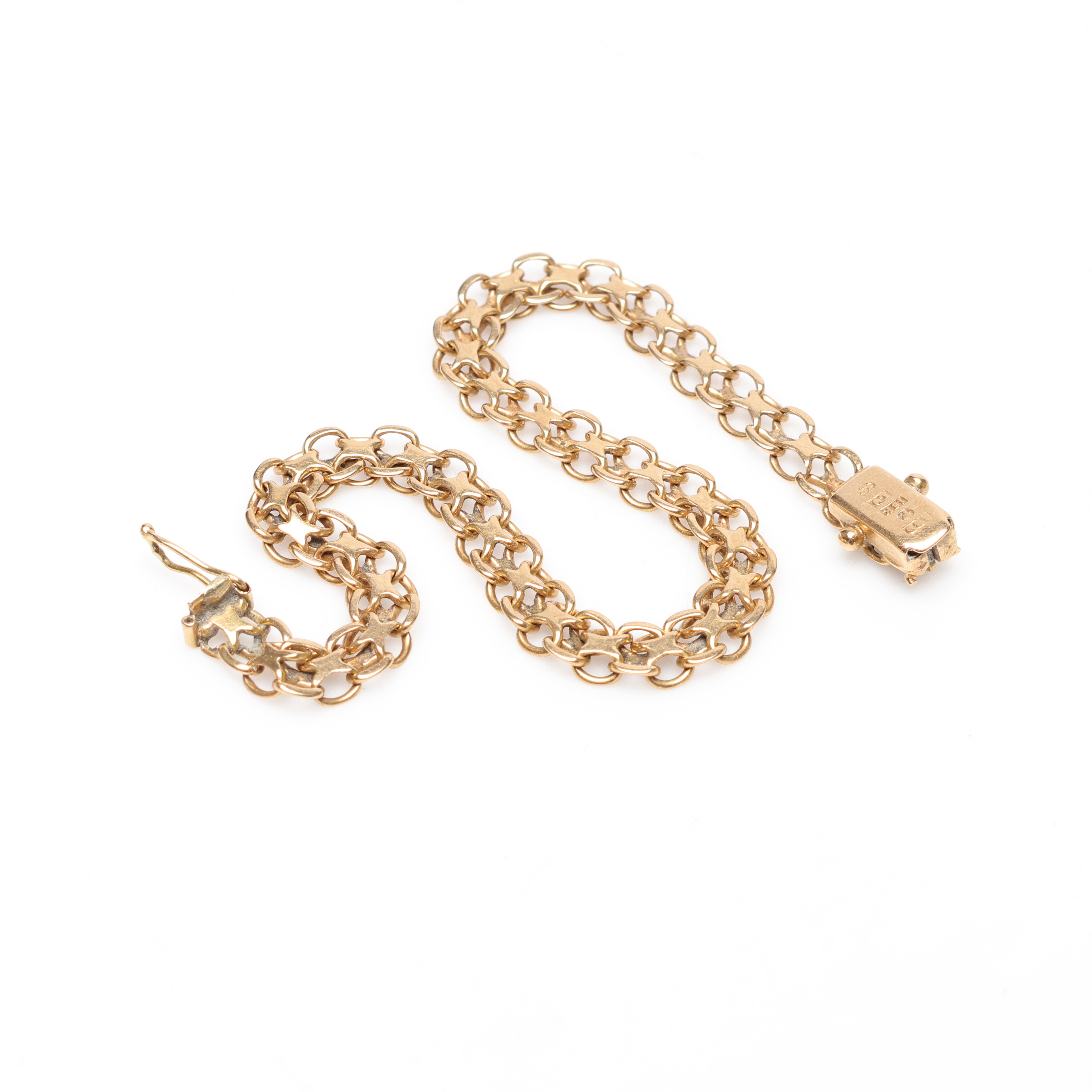 ARMBAND, 18K, Guld, vikt cirka 9,4 gram.