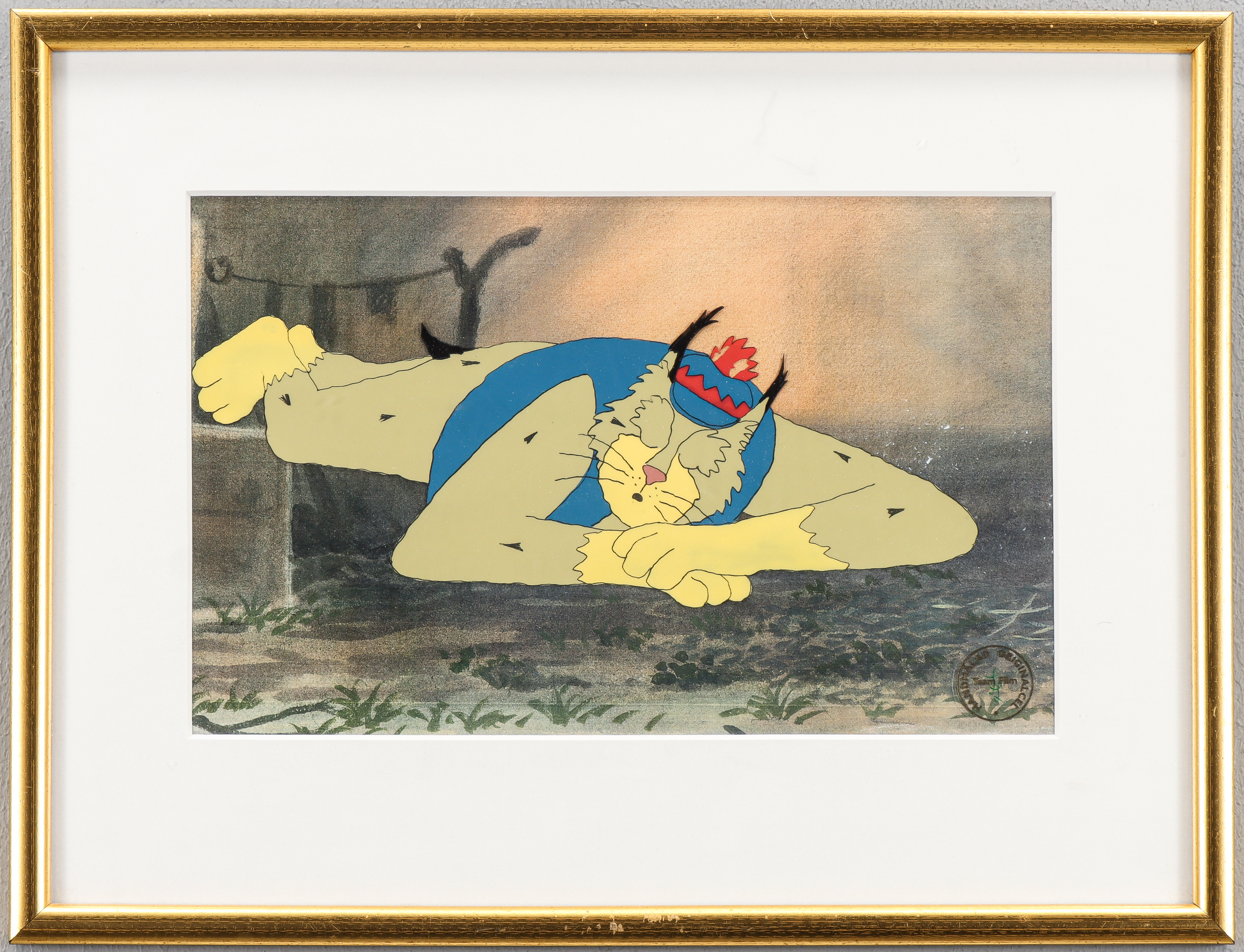 ORIGINALCEL Pelle Svanslös.