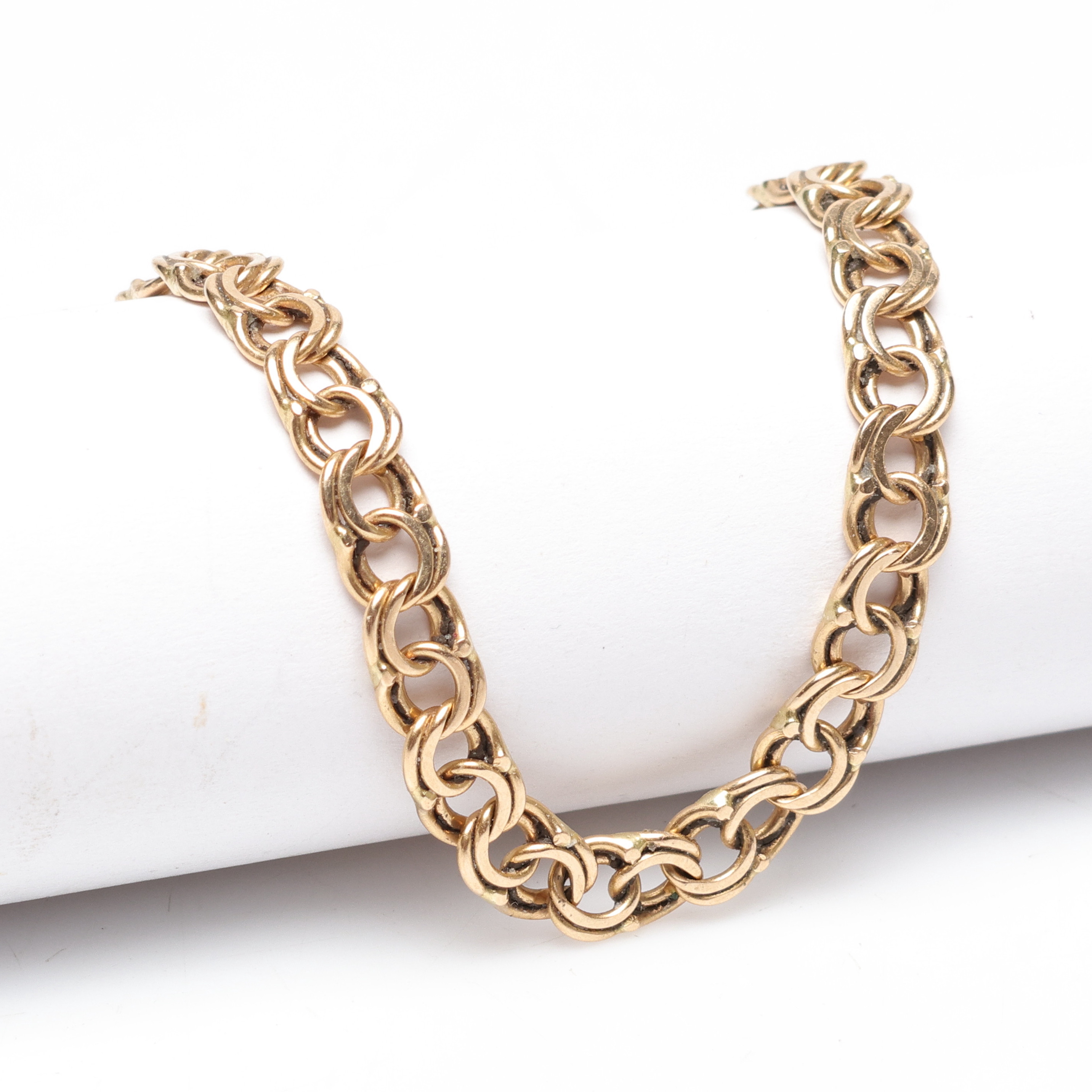 ARMBAND, Bismarck, 18k, Guld, vikt cirka 9,9 gram.