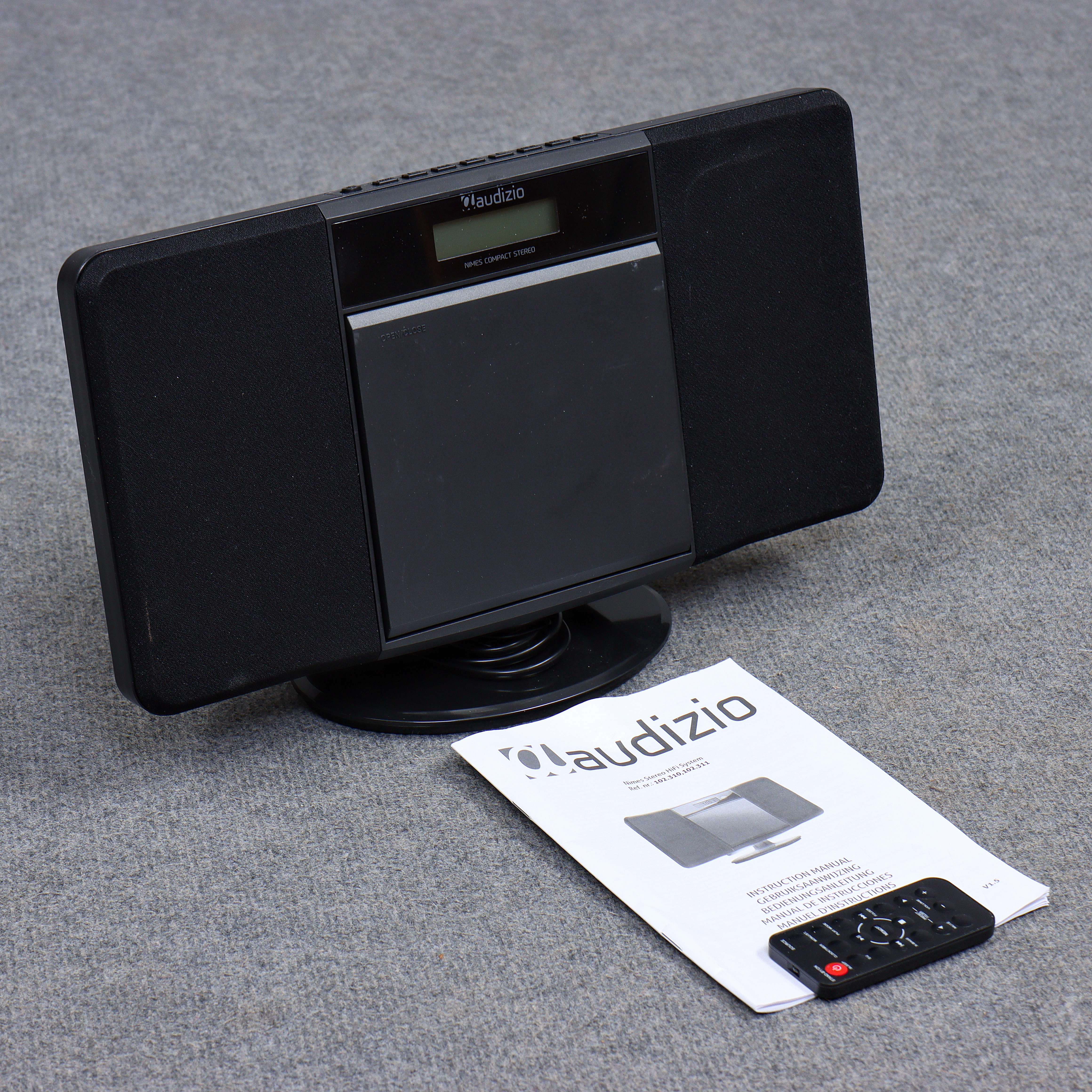 STEREO, AUDIZIO, NIMES COMPACT STEREO MED FJÄRRKONTROLL.