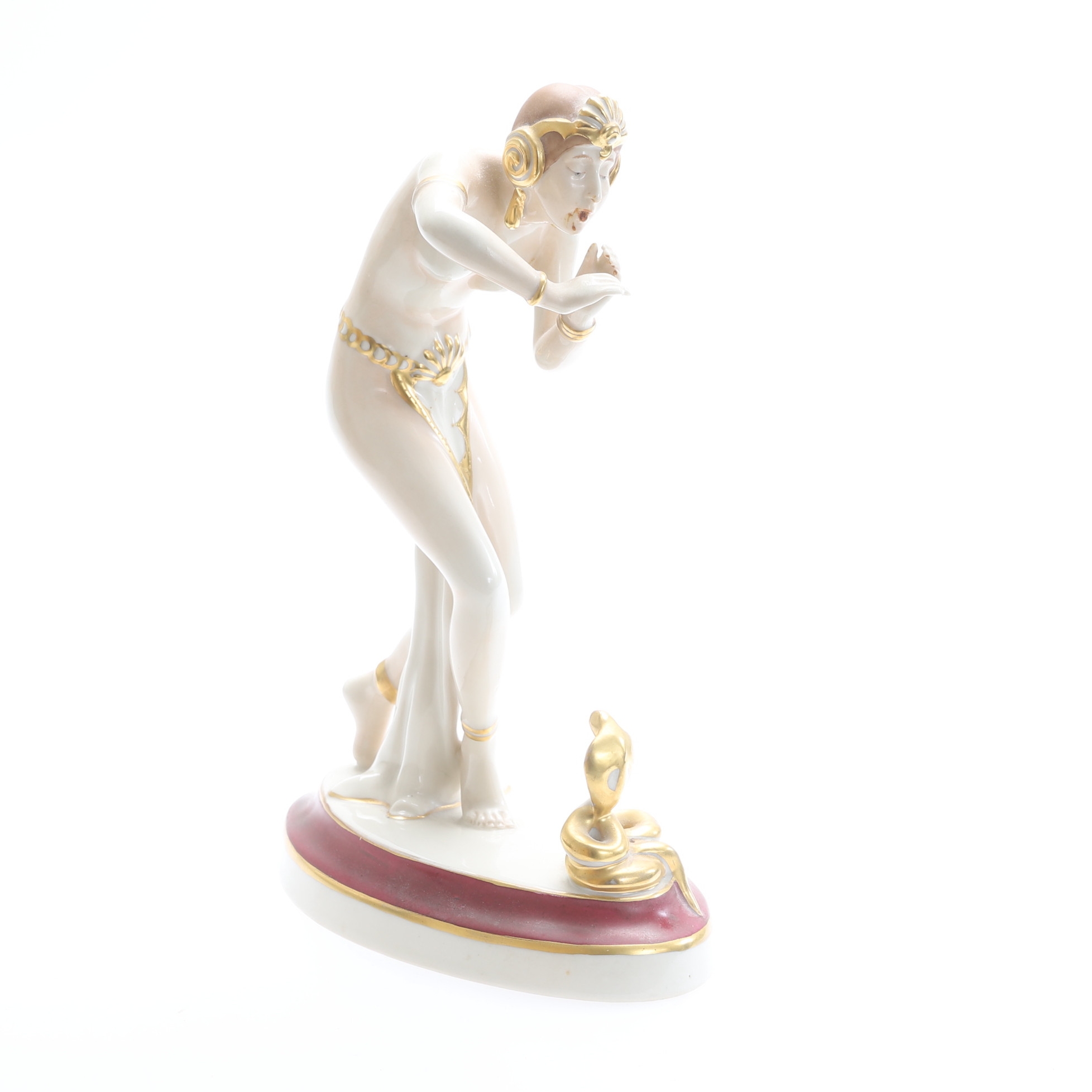 FIGURIN, porslin, Art deco, Royal Dux.