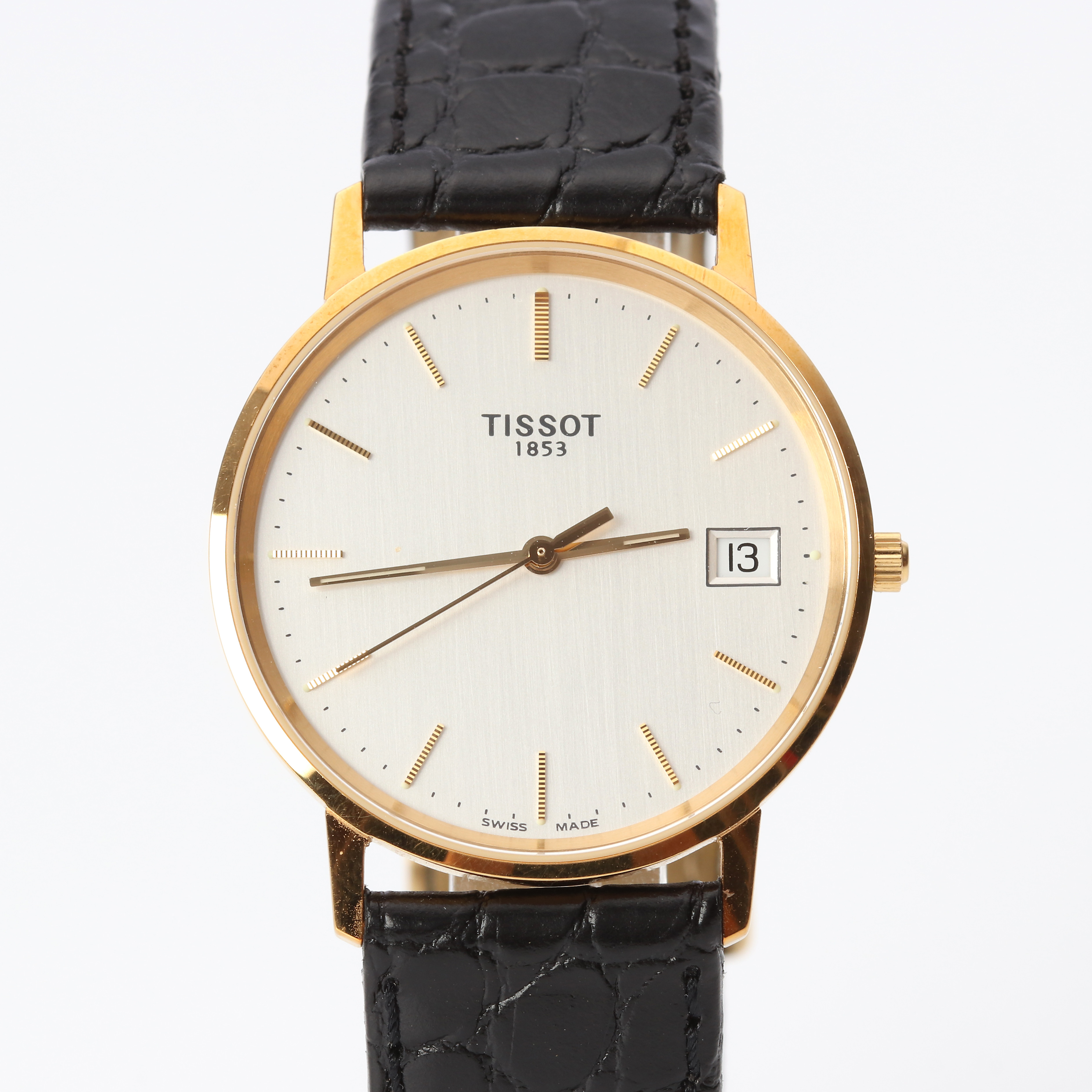 TISSOT, ARMBANDSUR. Boett i 18k guld, quartzur.