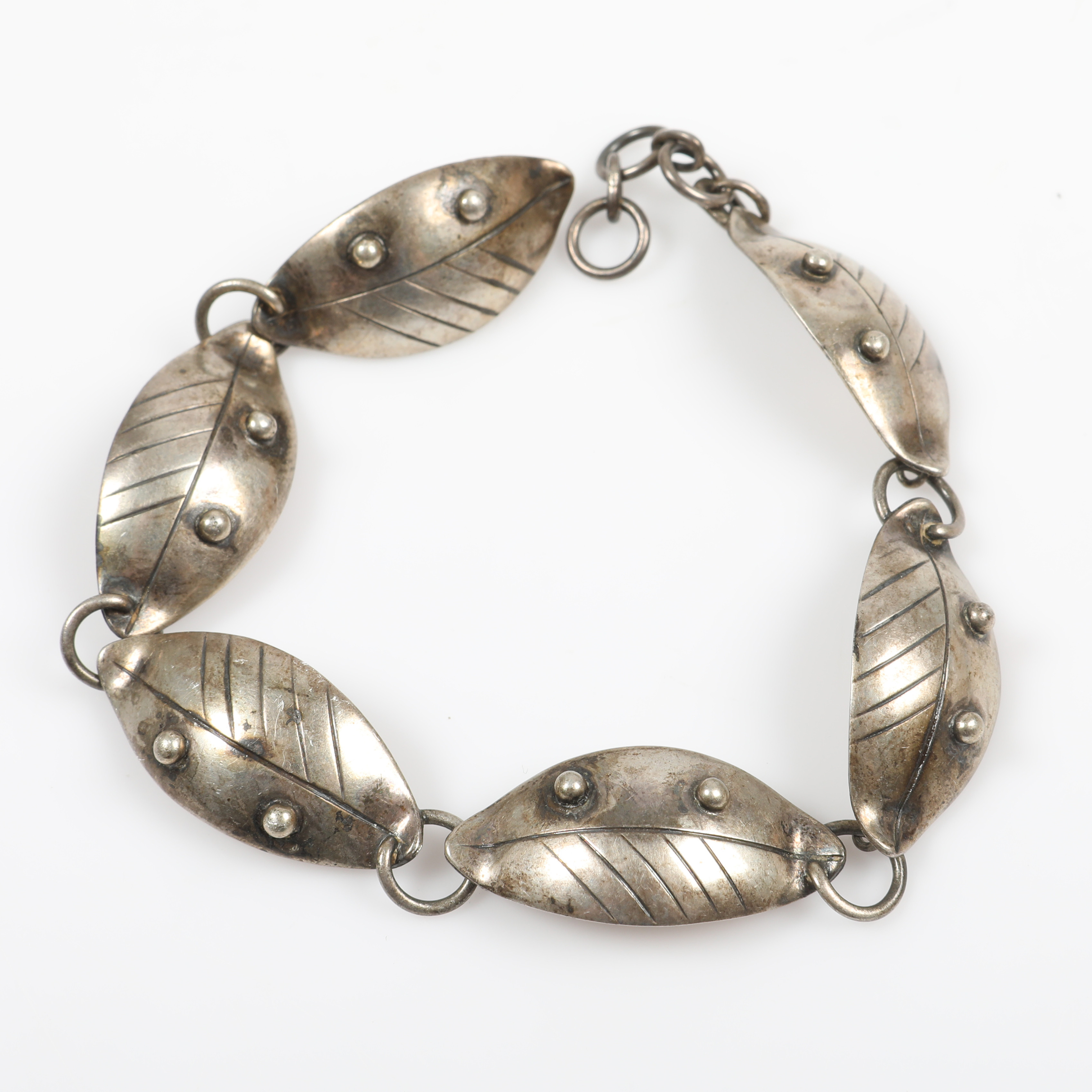 ARMBAND, silver, Victor Janson Guldvaru AB, Lindesberg, 1965.