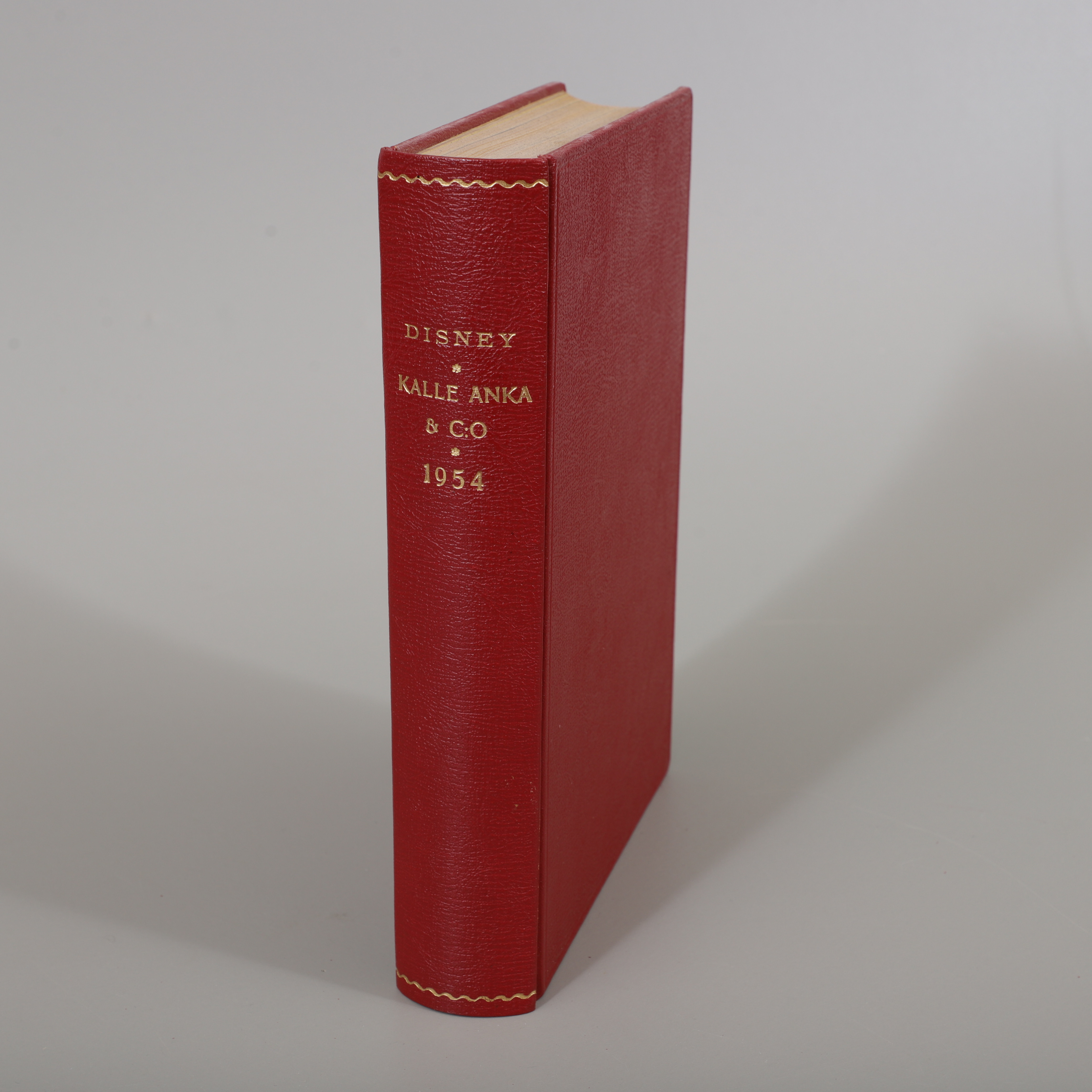 KALLE ANKA/WALT DISNEYS SERIER, inbunden årgång 1954.