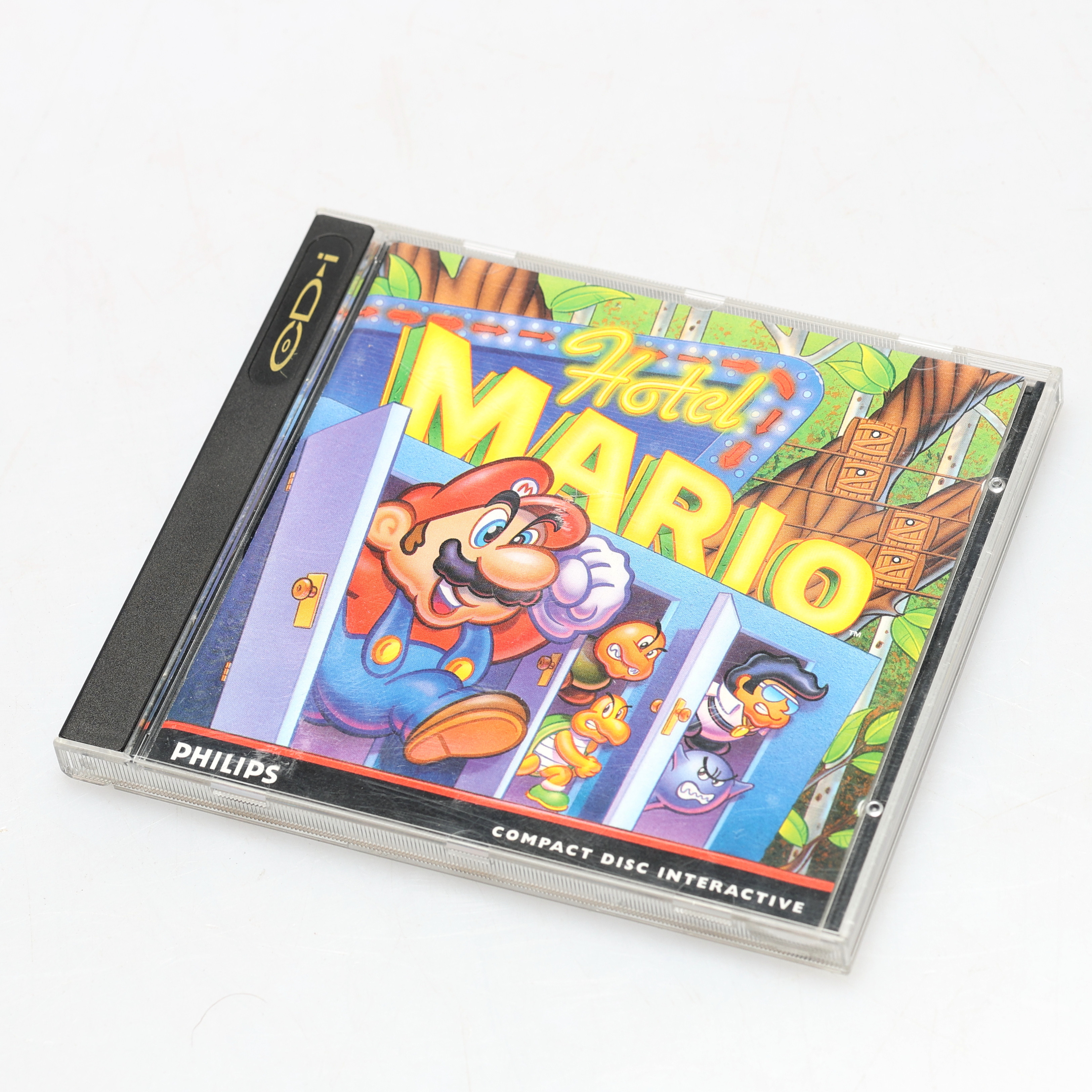 MARIO HOTEL , CD. Tillverkad av Fantasy Factory, licencerad av Nintendo, 1990-tal.