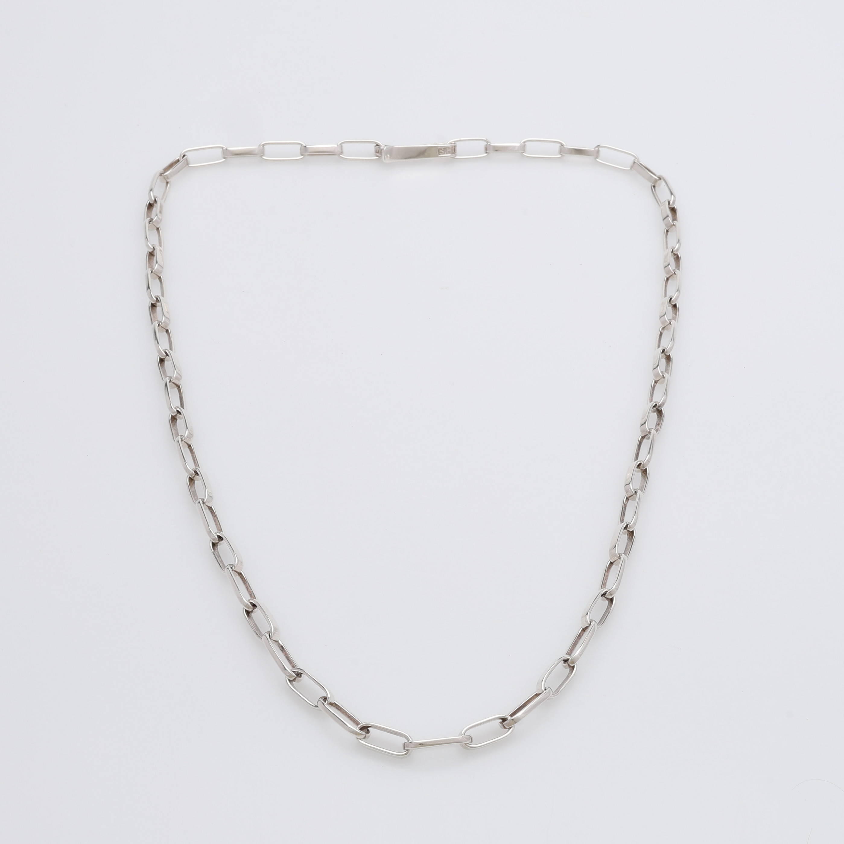 SVEN ERIK HÖGBERG. COLLIER, STERLINGSILVER, GÖTEBORG 1982.