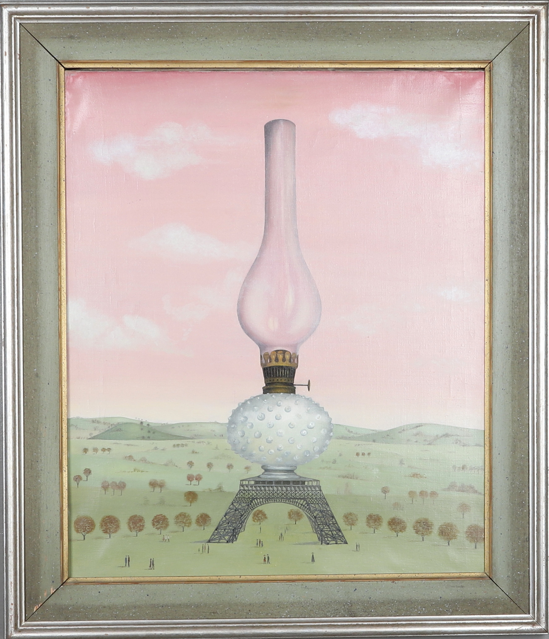 ANNA GÜNTNER (POLEN 1933-2013). Olja på duk, "Sunday", signerad samt daterad 1966.