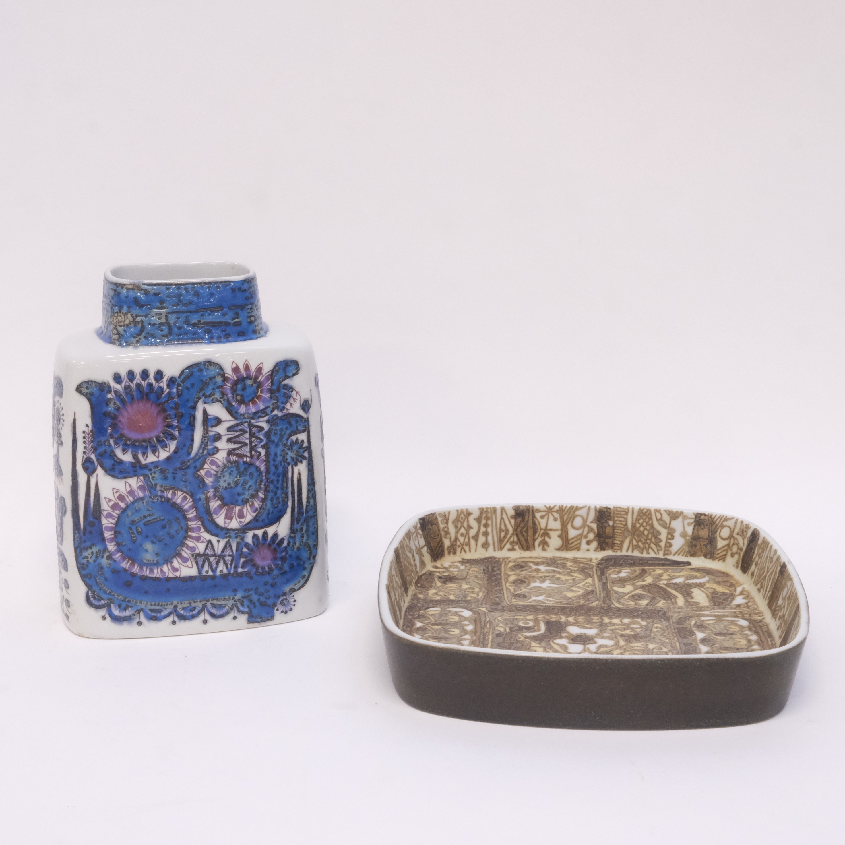VAS OCH SKÅLFAT, ROYAL COPENHAGEN.