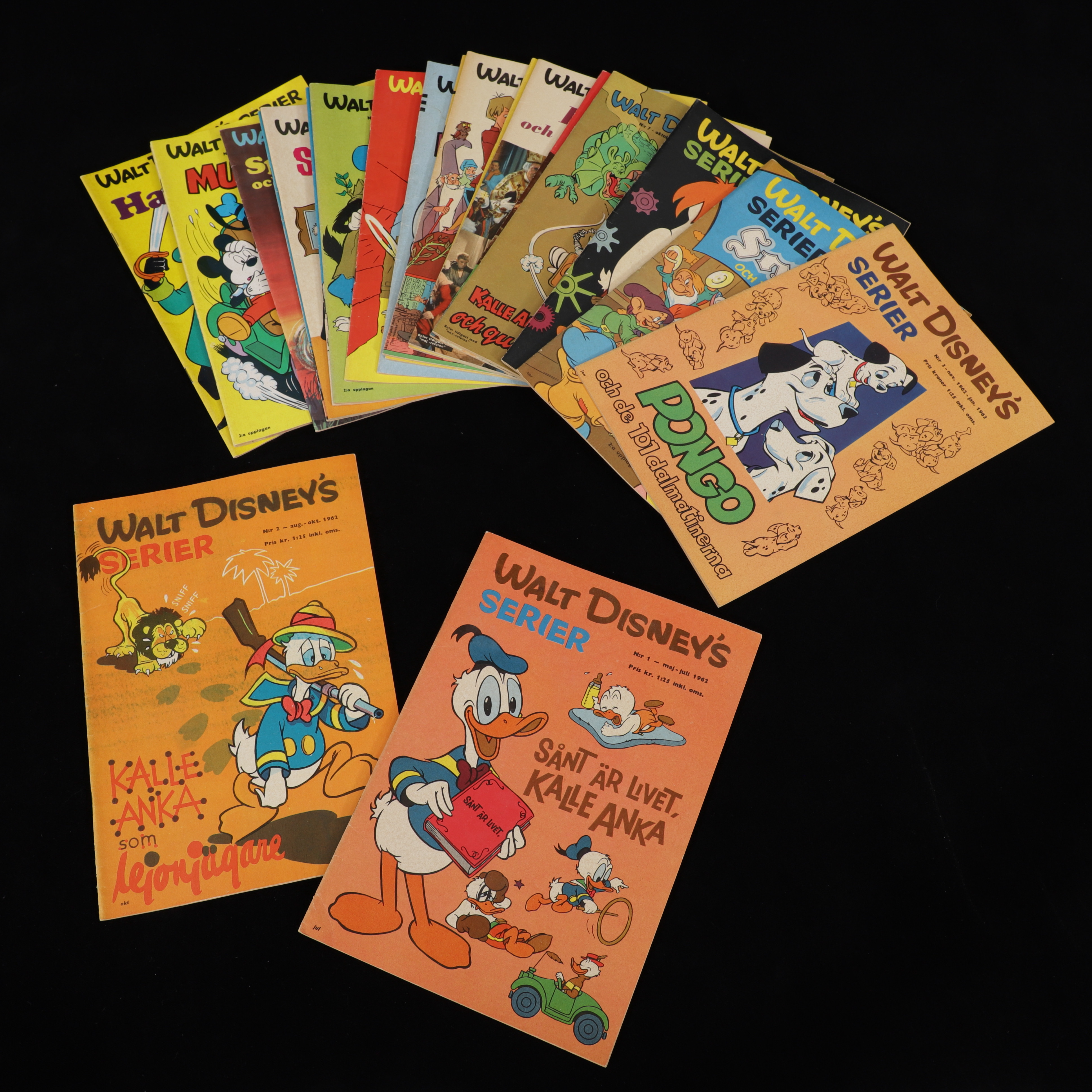 WALT DISNEYS SERIER, 21 st från 1960-talet.