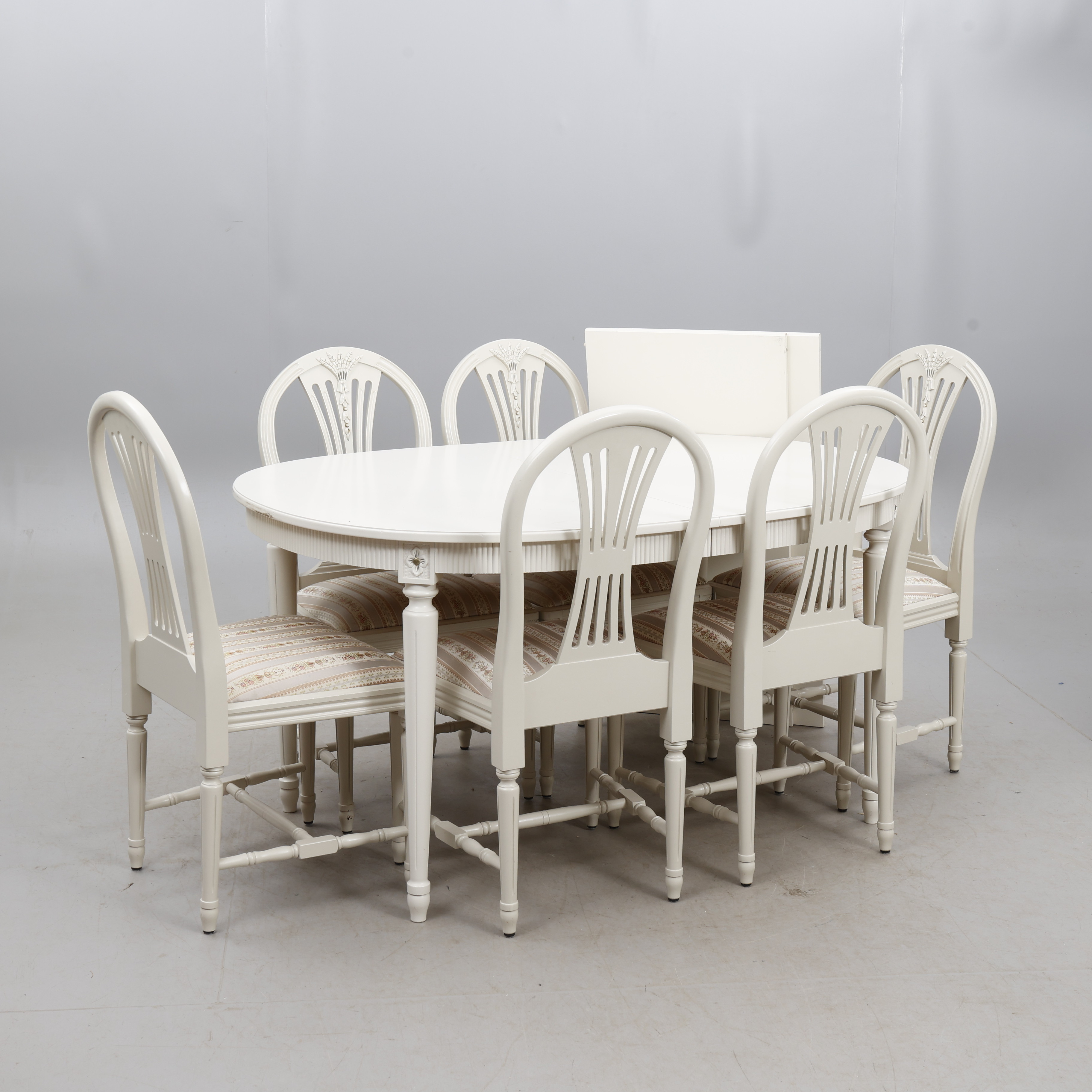 MATGRUPP, Gustaviansk-stil, 9 delar.