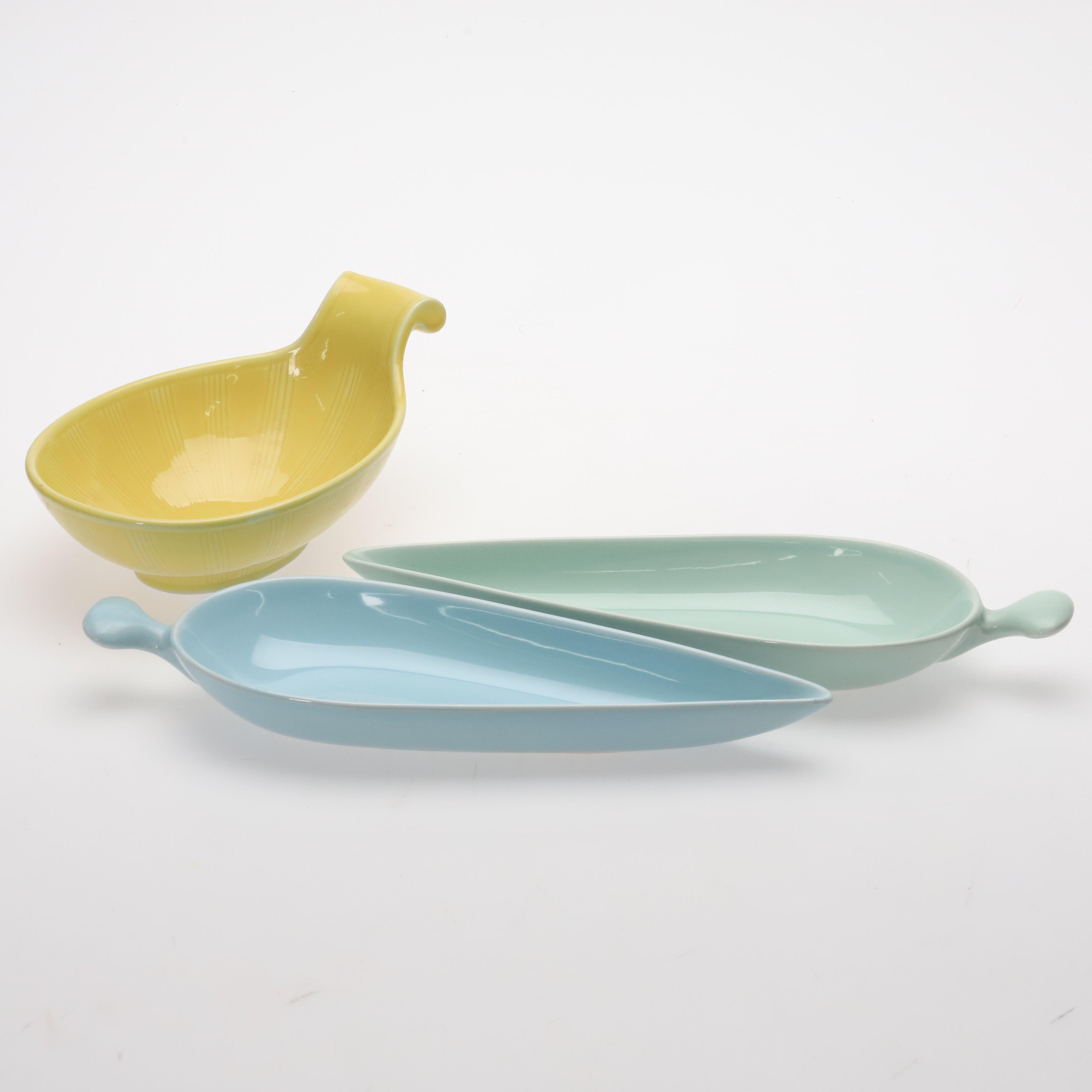 STIG LINDBERG. SKÅLAR. 3 st. Keramik, "Gefyr pastell & Eldorado pastell, Gustavsberg.