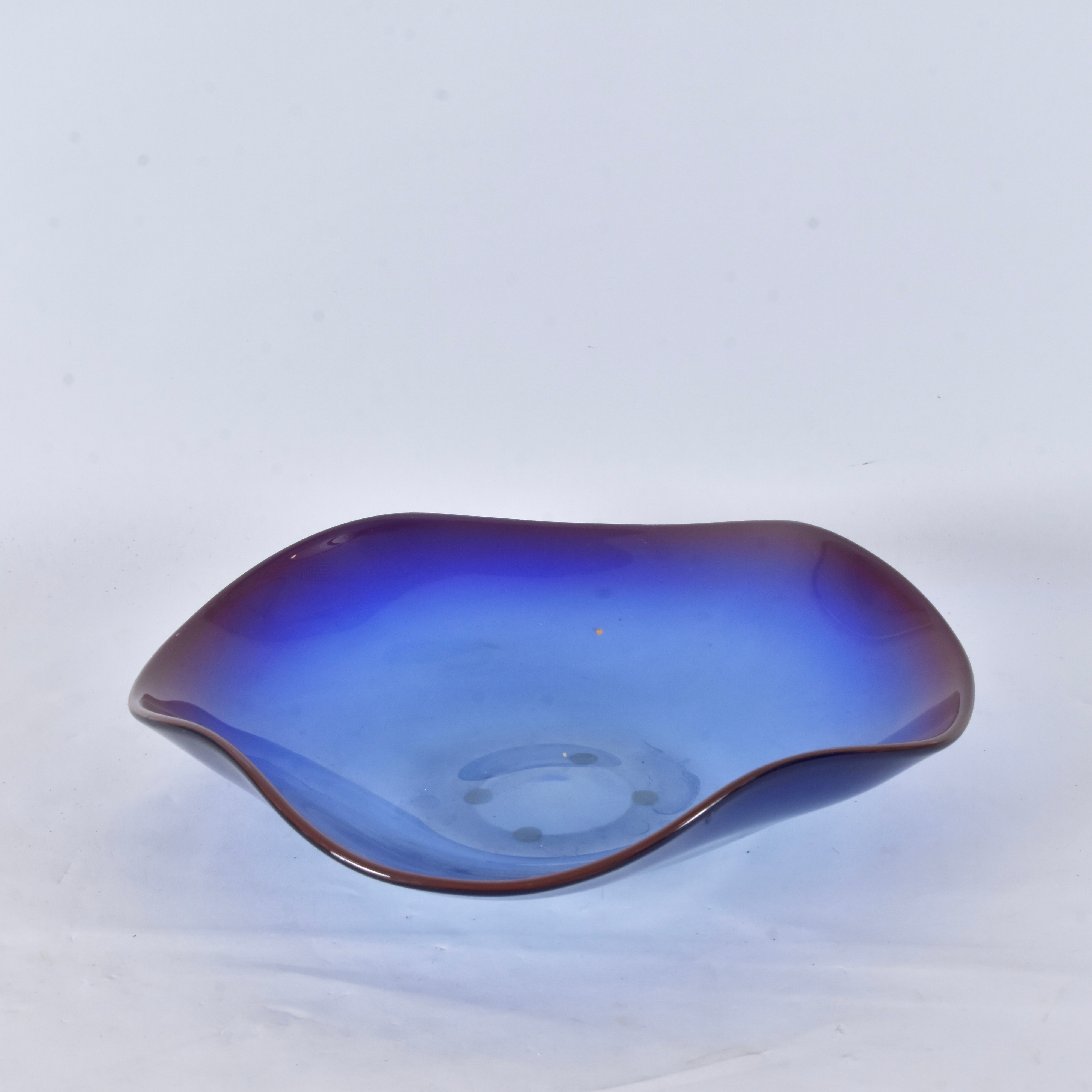 SVEN PALMQVIST. Skål, glas, Orrefors Expo 702.