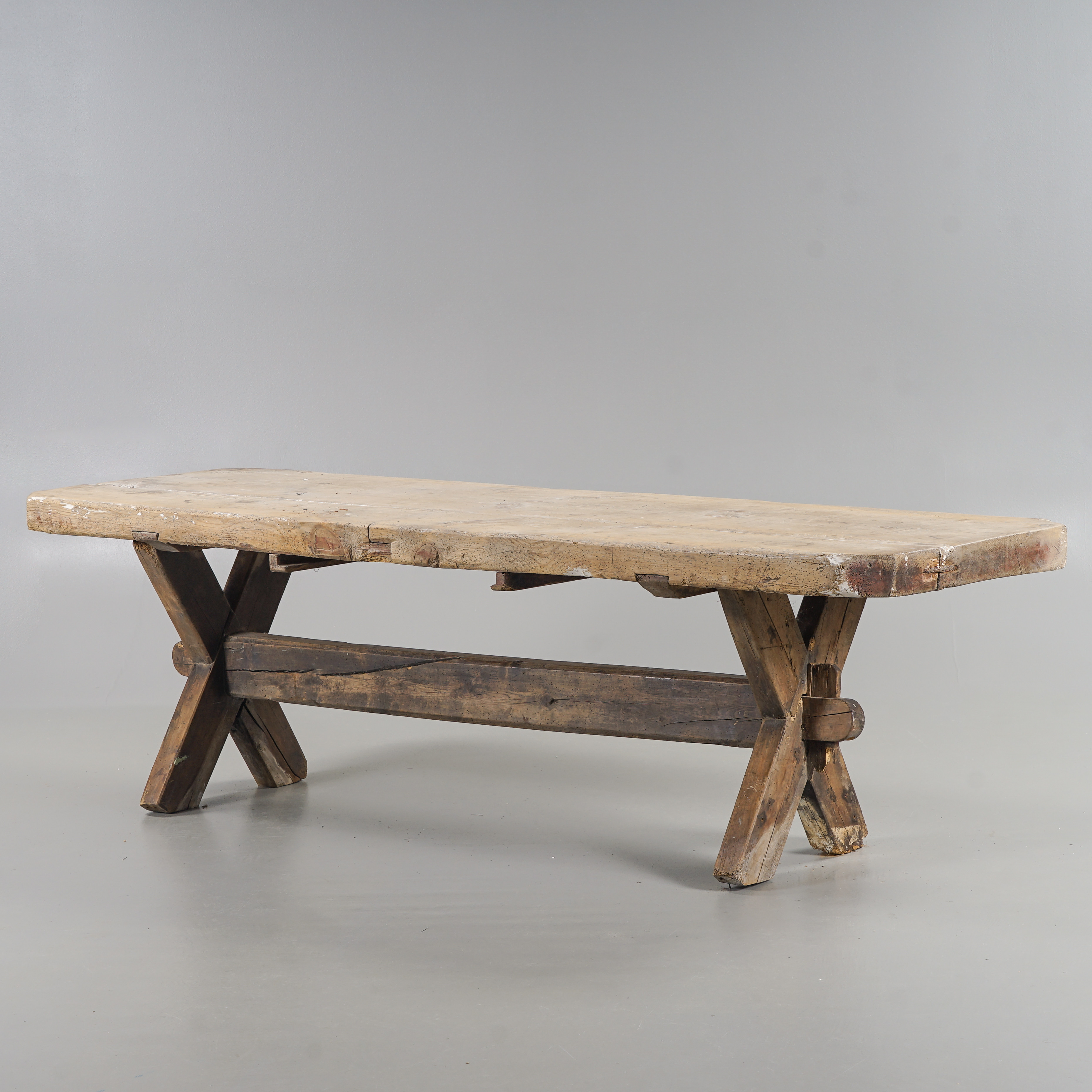 BOKBORD / LÅNGBORD Allmoge, Furu, 1700-tal.
