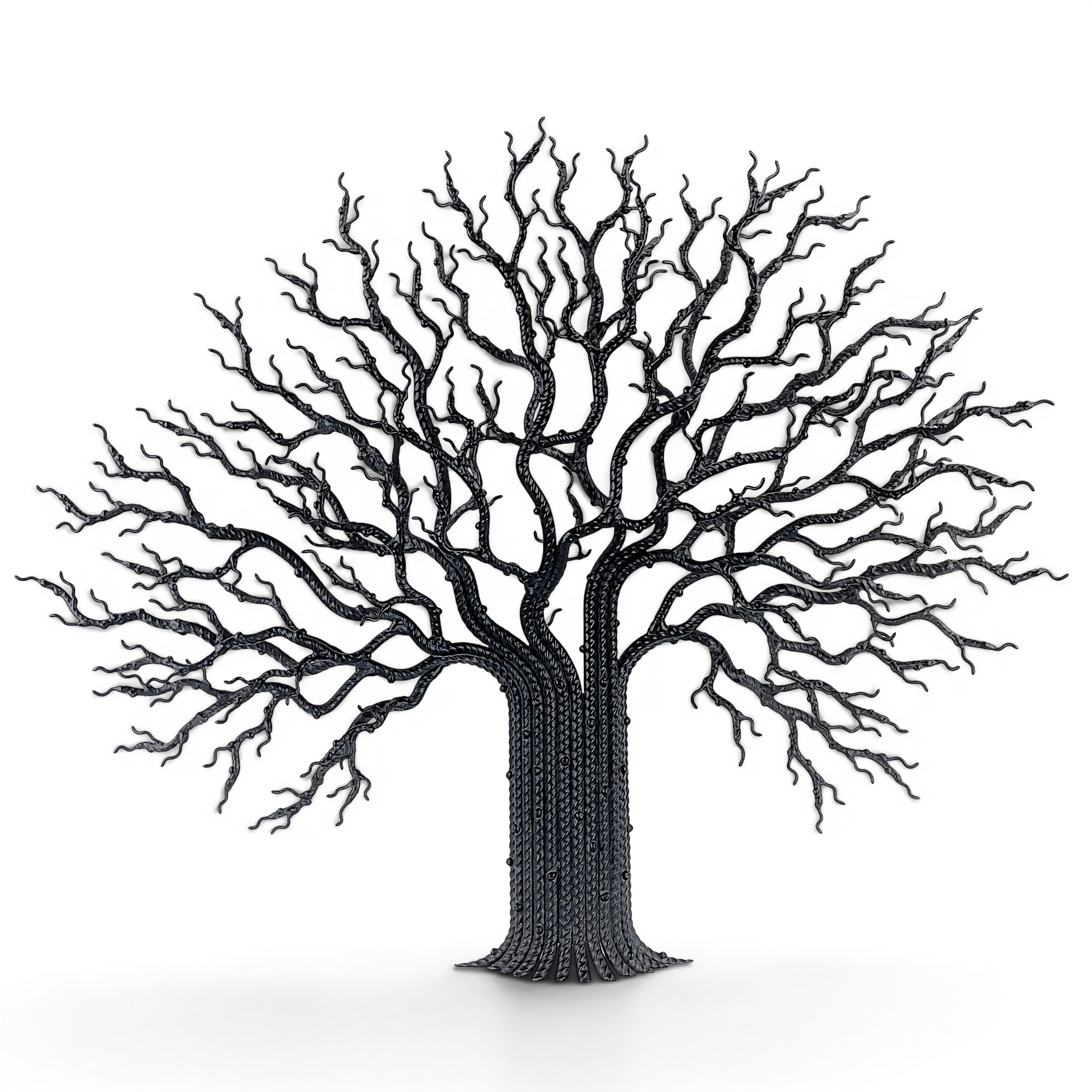 HANS-BERTIL INGEMANSSON, Gärsnäs. Väggdekoration, skulptur i form av träd, armeringsjärn, 1900/2000-tal.