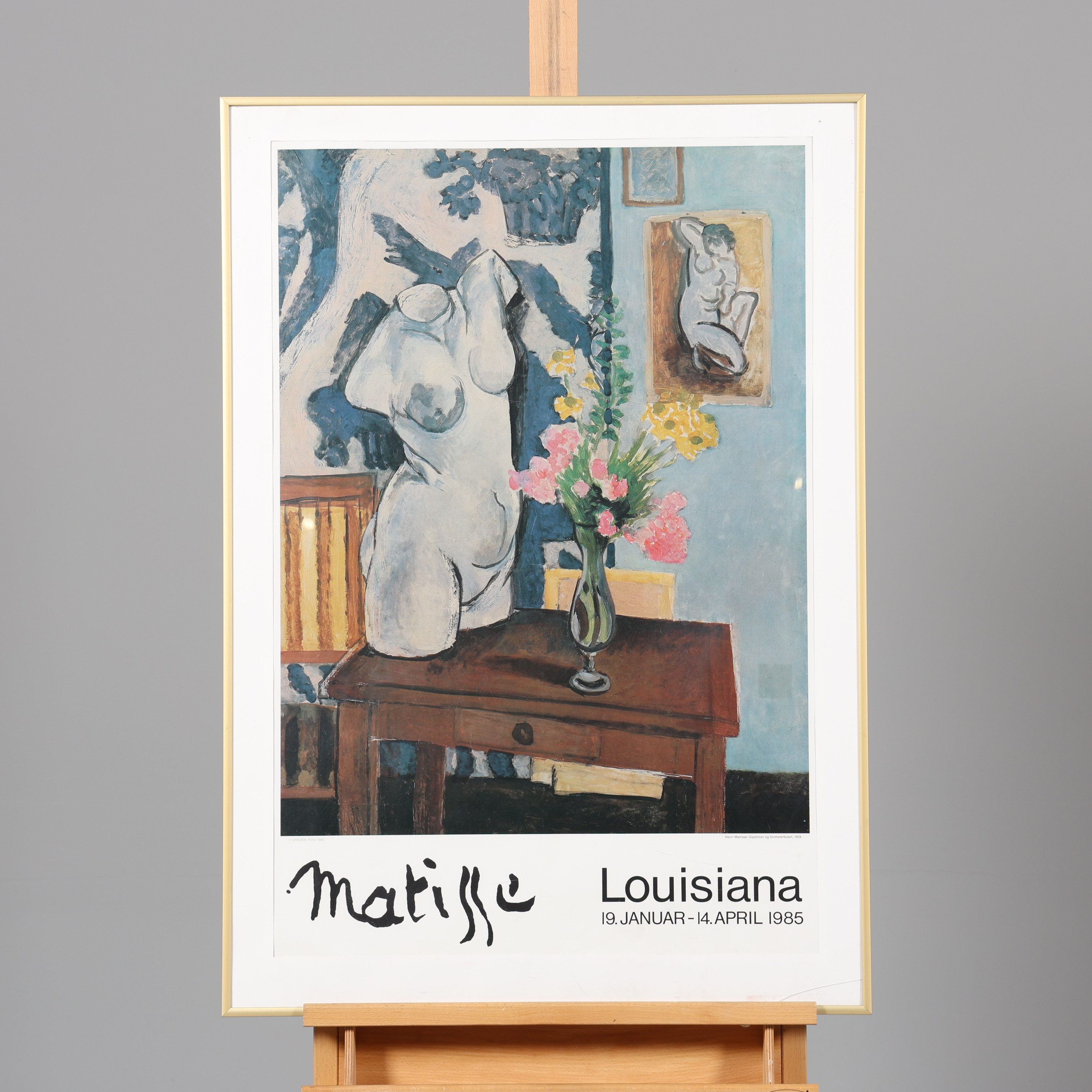 UTSTÄLLNINGSAFFISCH, Henri Matisse, Louisiana, 1985.