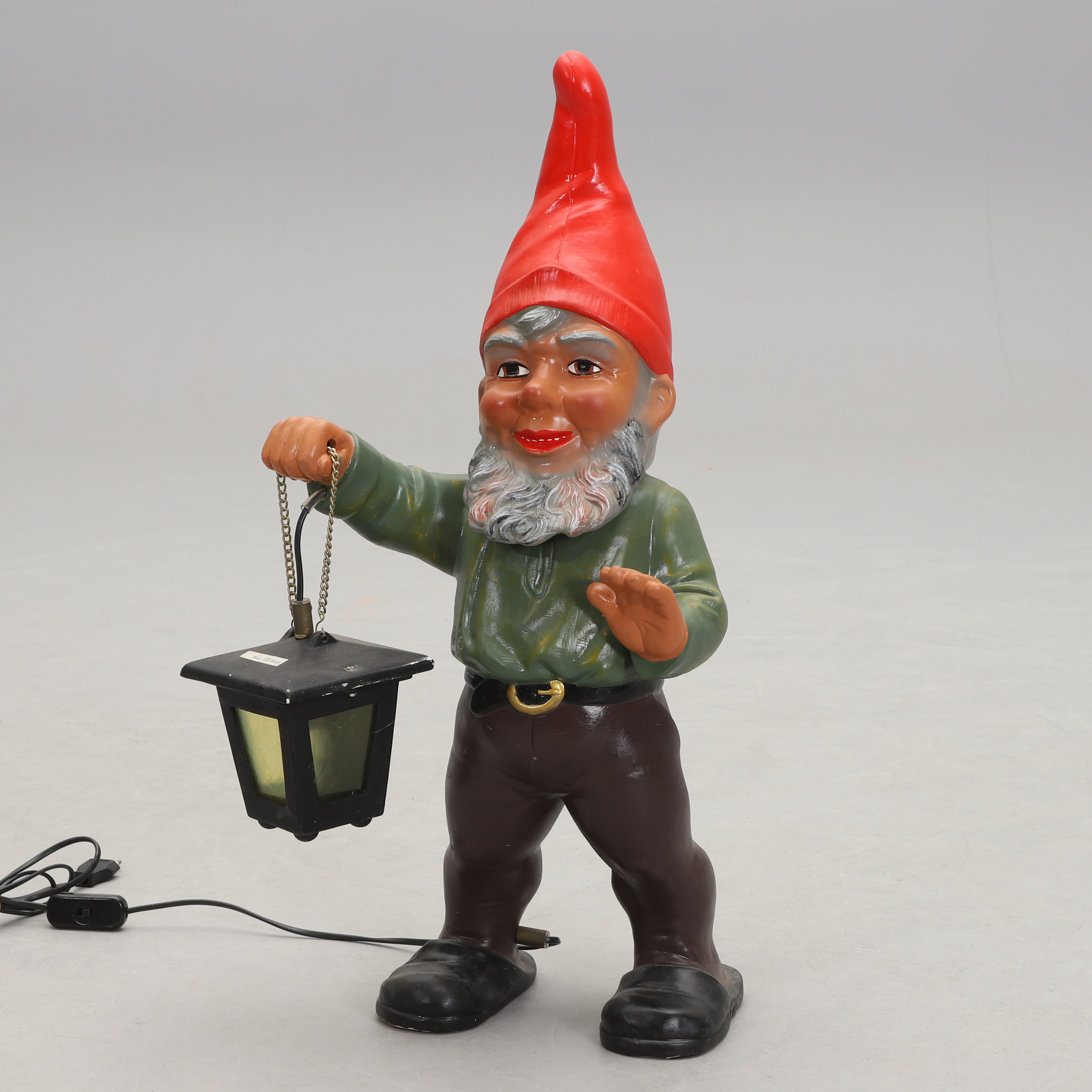 TOMTE med lykta, Heissner, Västtyskland.