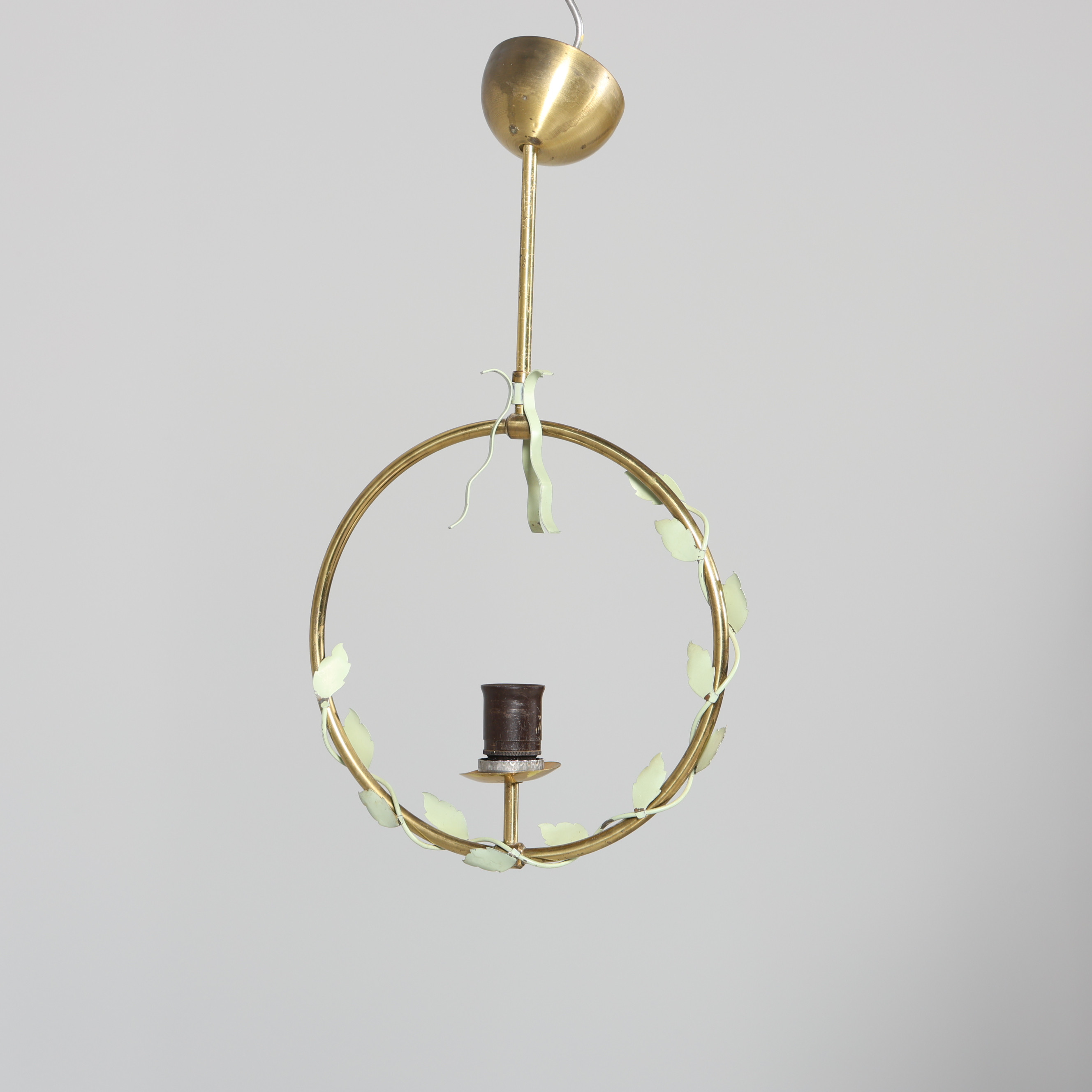 TAKLAMPA, Swedish modern, 1900-talets första hälft, metall.