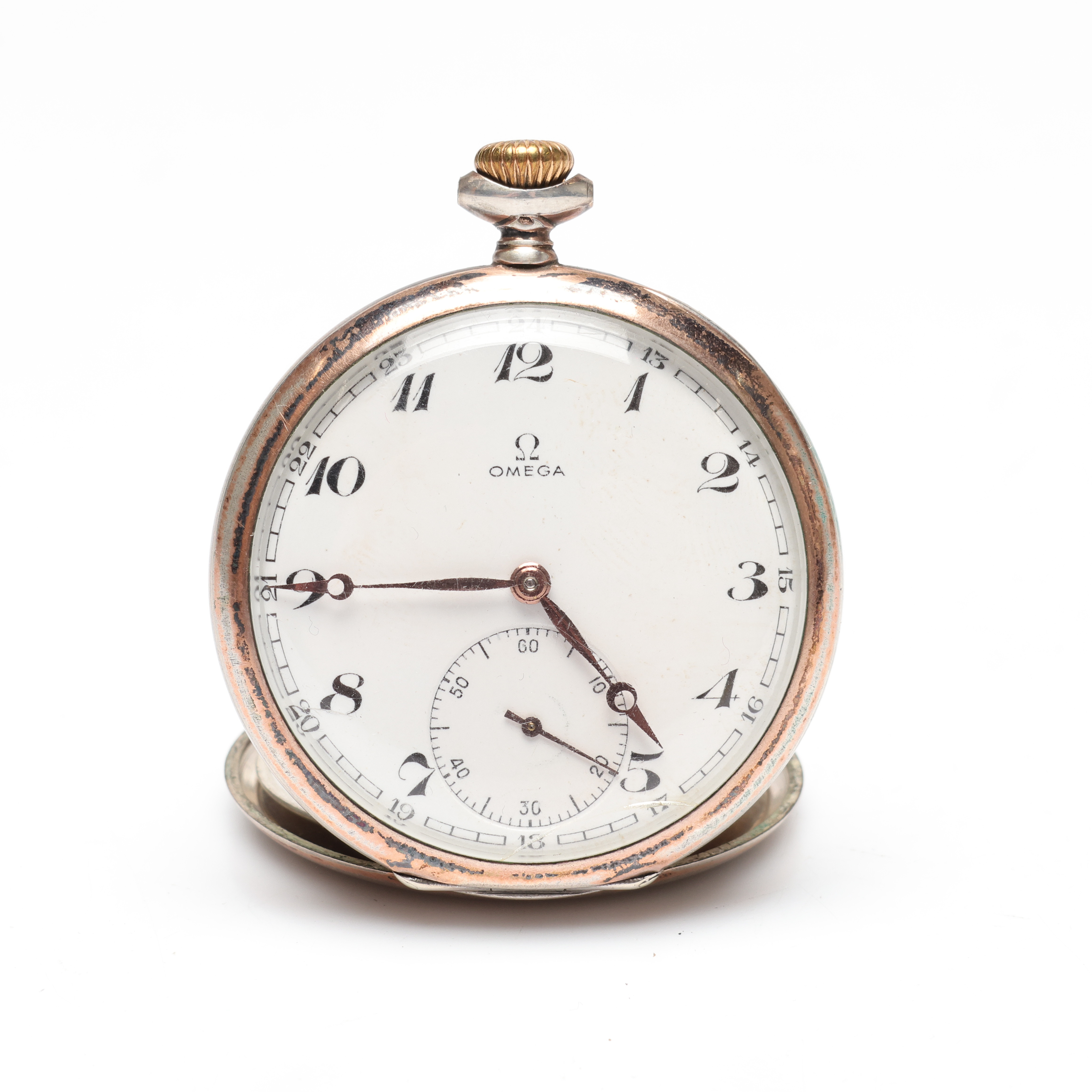 FICKUR, silver, Omega, 1900-tal.